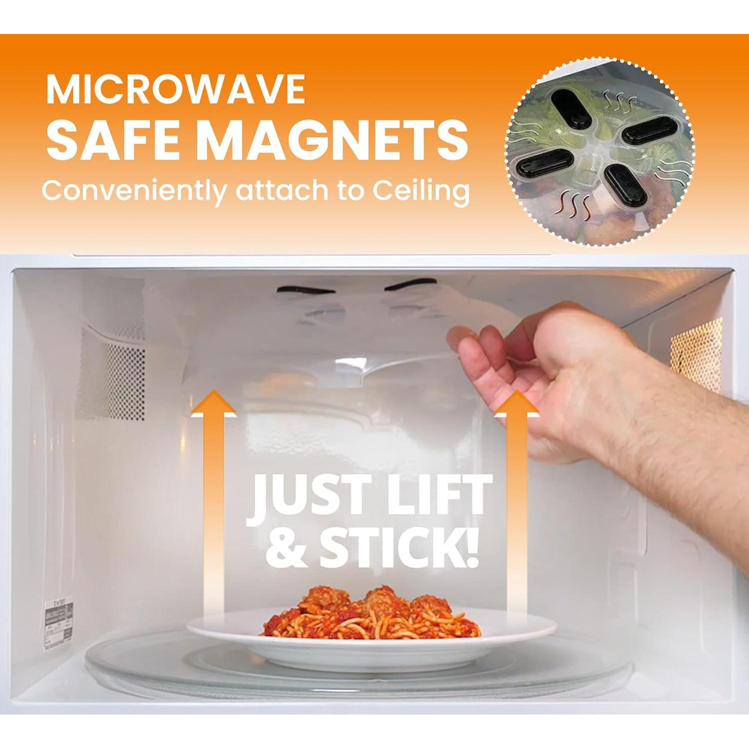 Cubierta Antisalpicaduras Magnética HOVER COVER 30.48 cm Negra