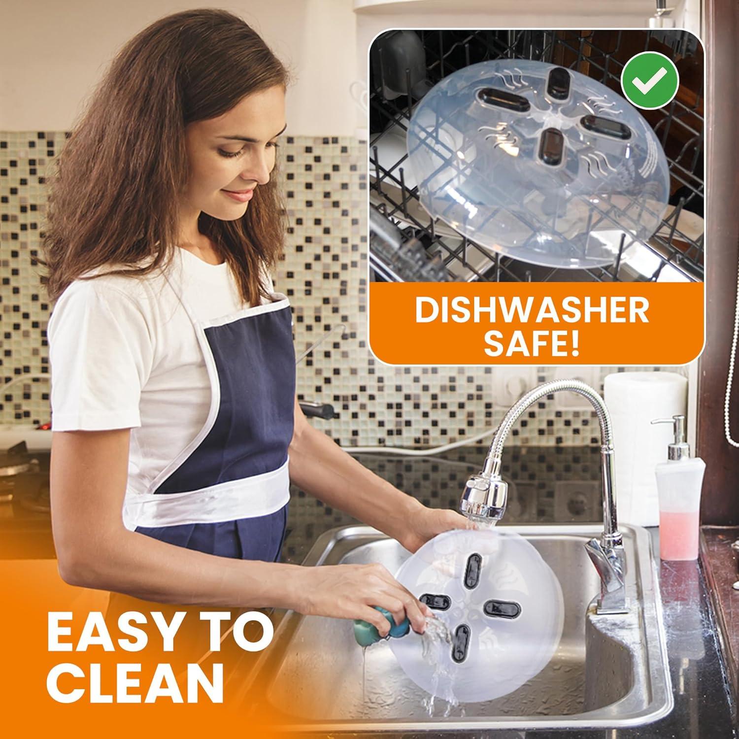 Cubierta Antisalpicaduras Magnética HOVER COVER 30.48 cm Negra