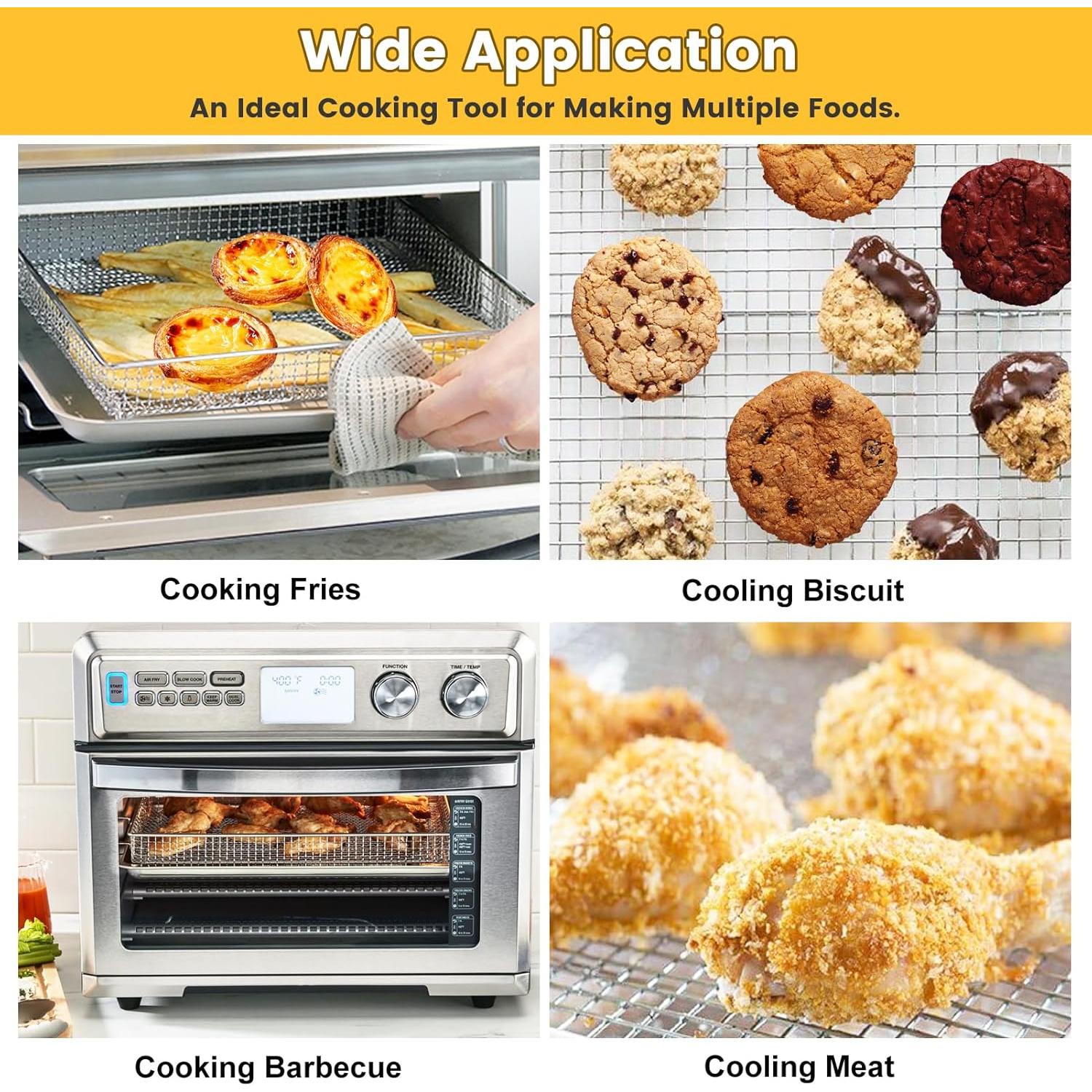 Juego de Horneado 3 Piezas Cuisinart TOA-95 Acero Inoxidable