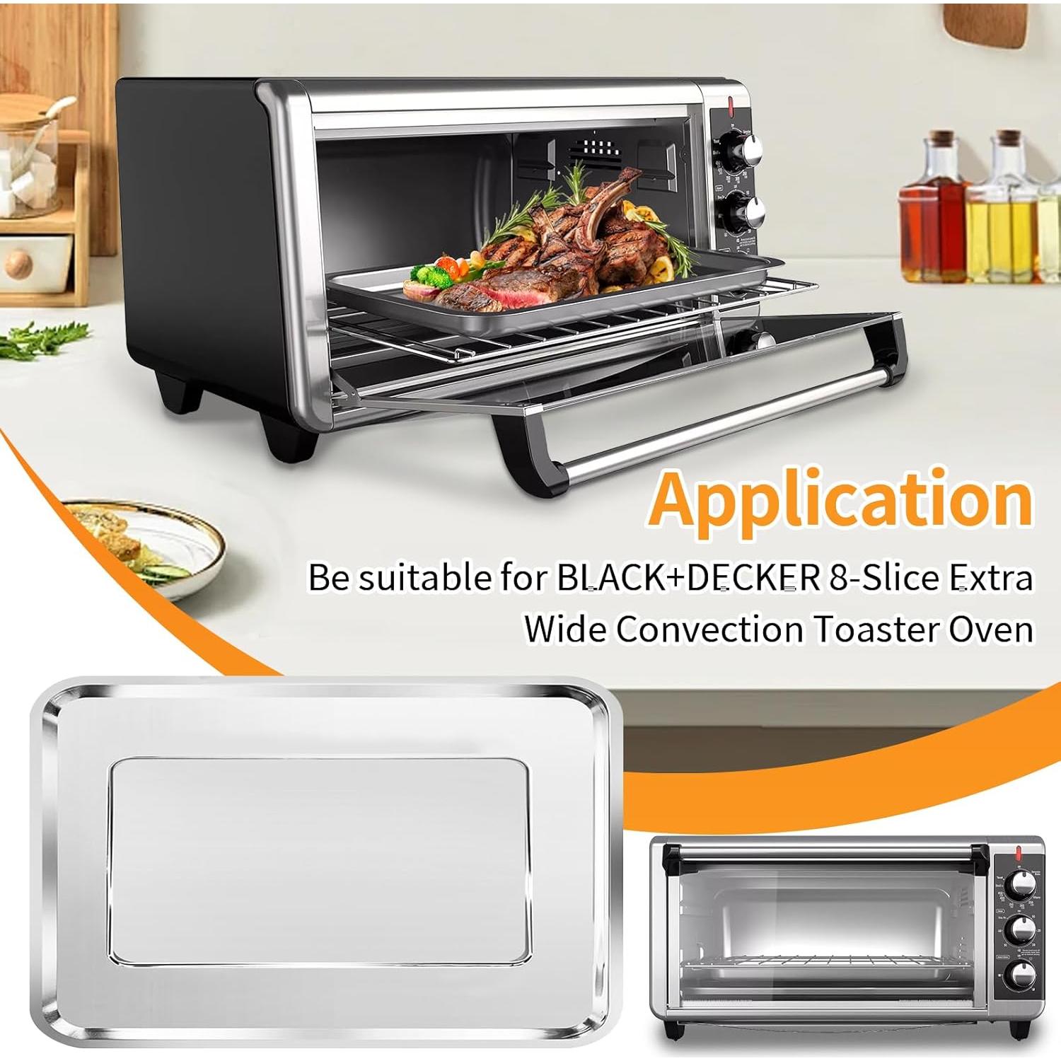 Bandeja de repuesto para horno tostador BLACK DECKER 37.1x22.4 cm