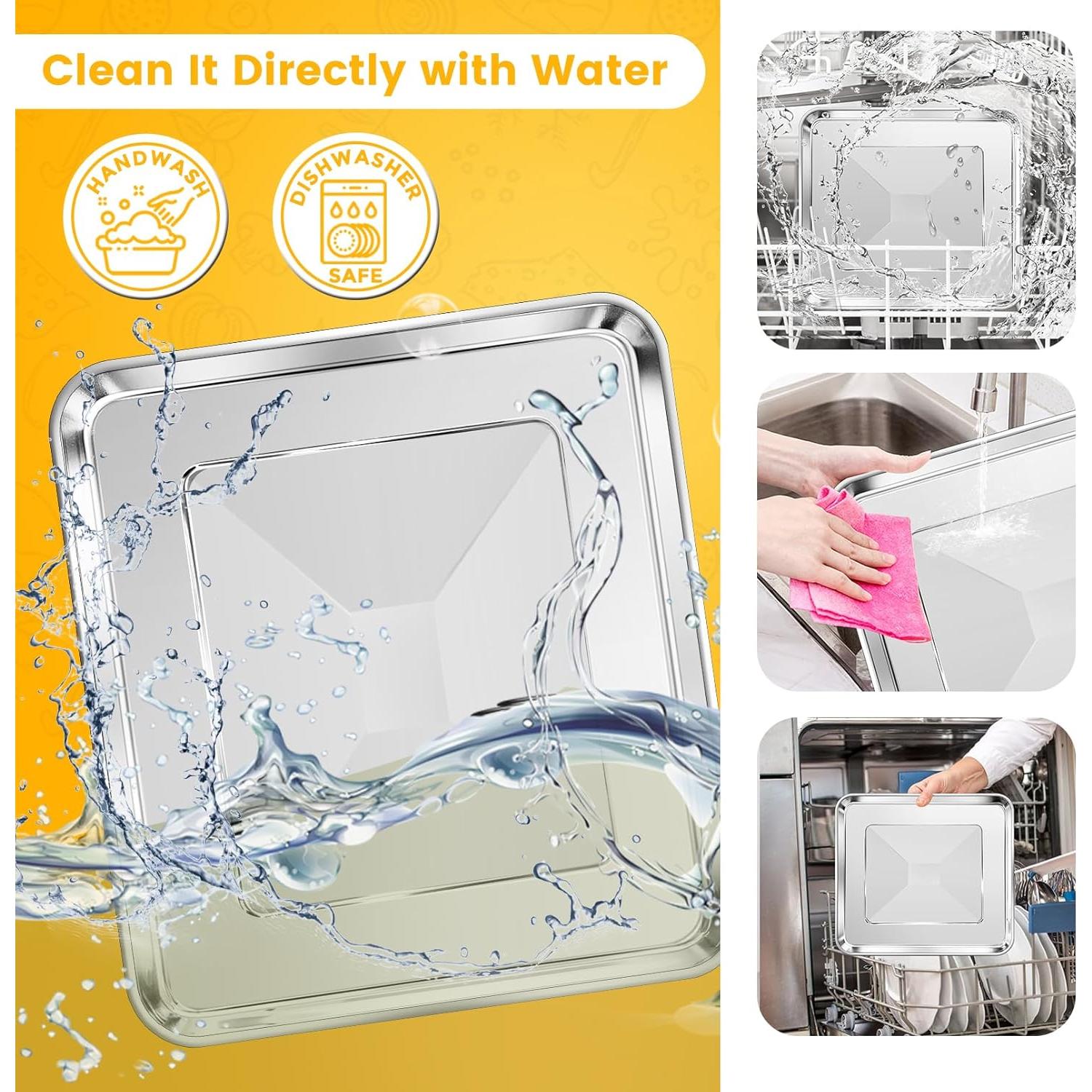 Cesta de Acero Inoxidable para Freidora de Aire Cuisinart 31.5x27.9 cm