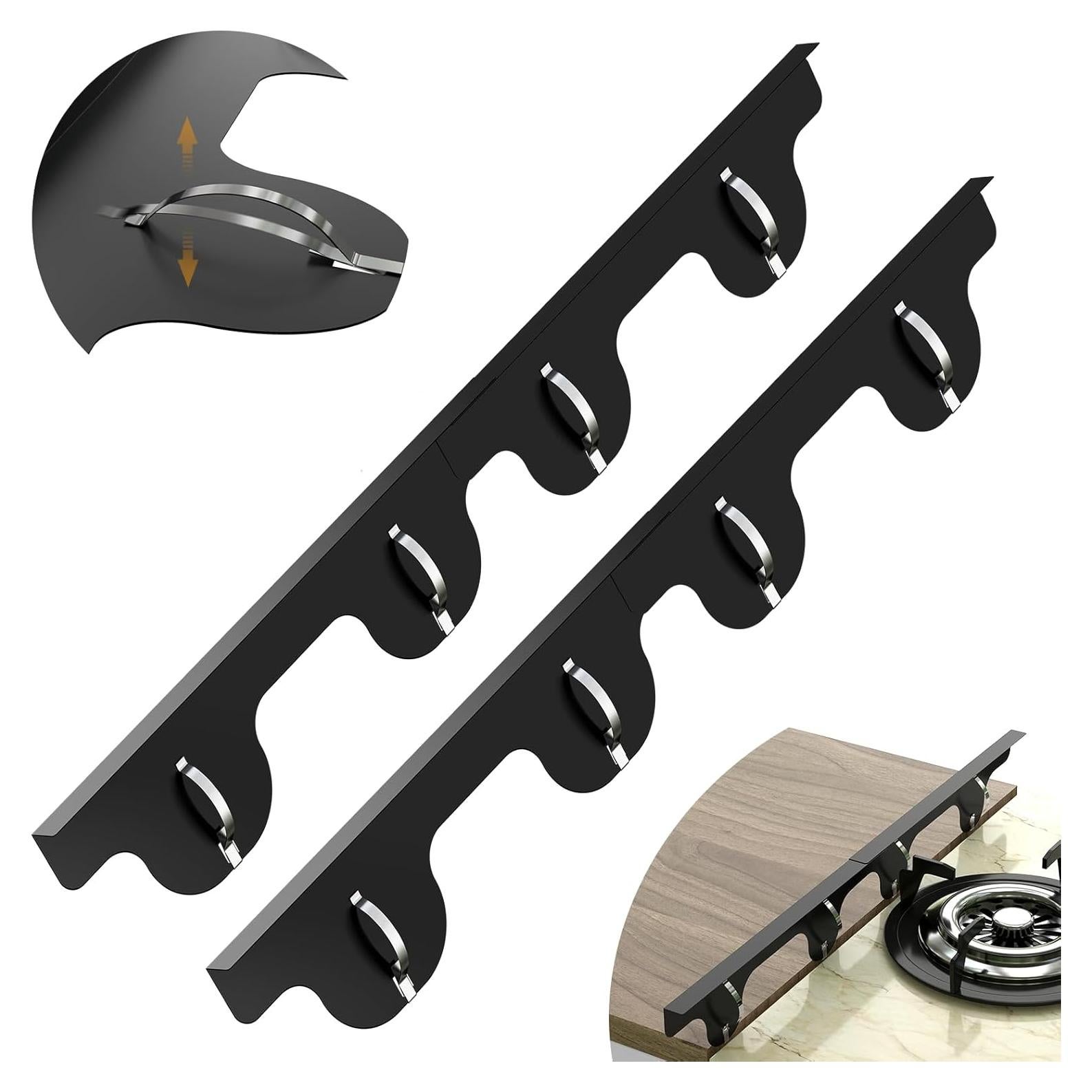 Cubiertas de Espacio para Estufa Tequie - Acero Inoxidable 304, 35-70 cm