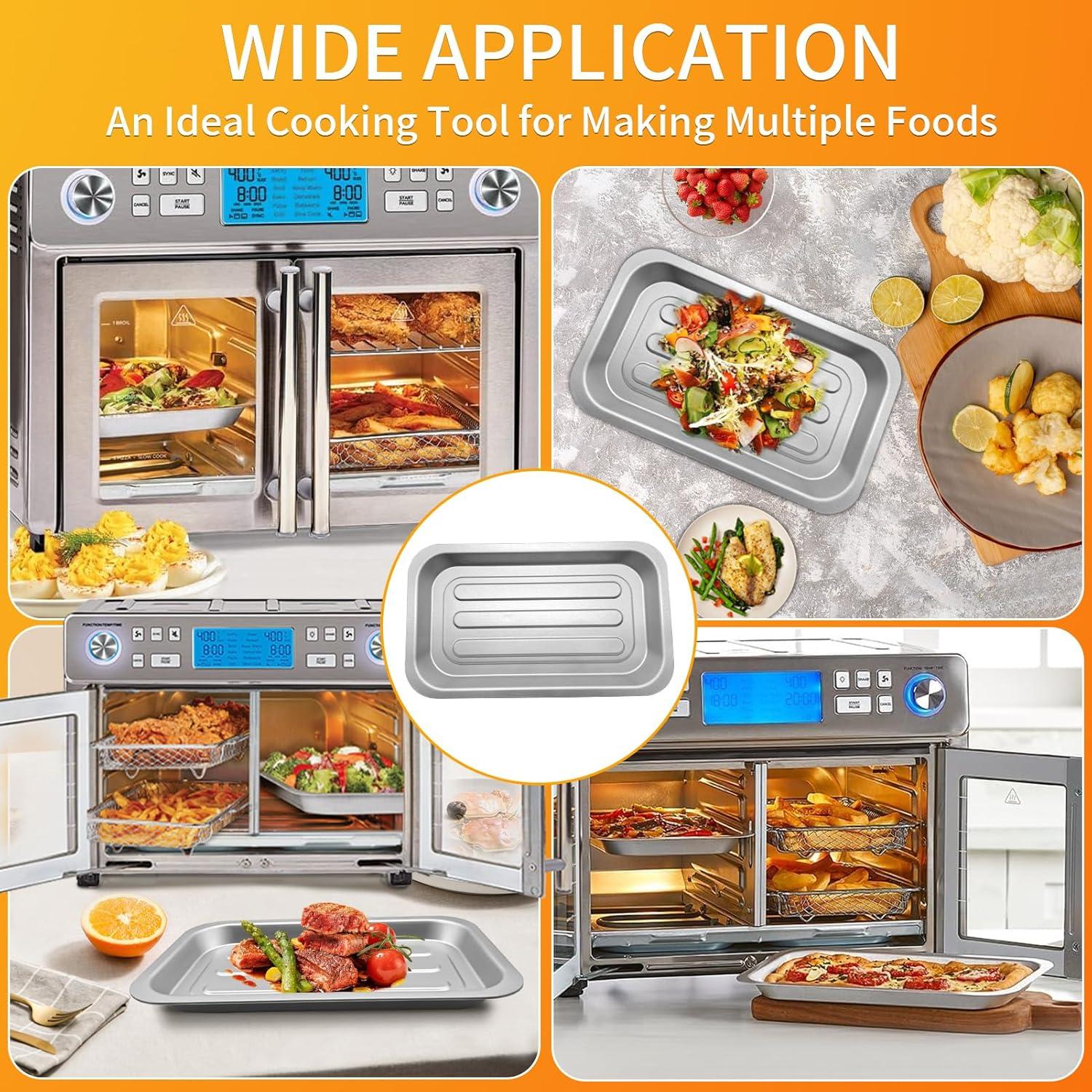 Bandeja de Freidora de Aire Emeril Lagasse 25QT Acero 29.2x17cm