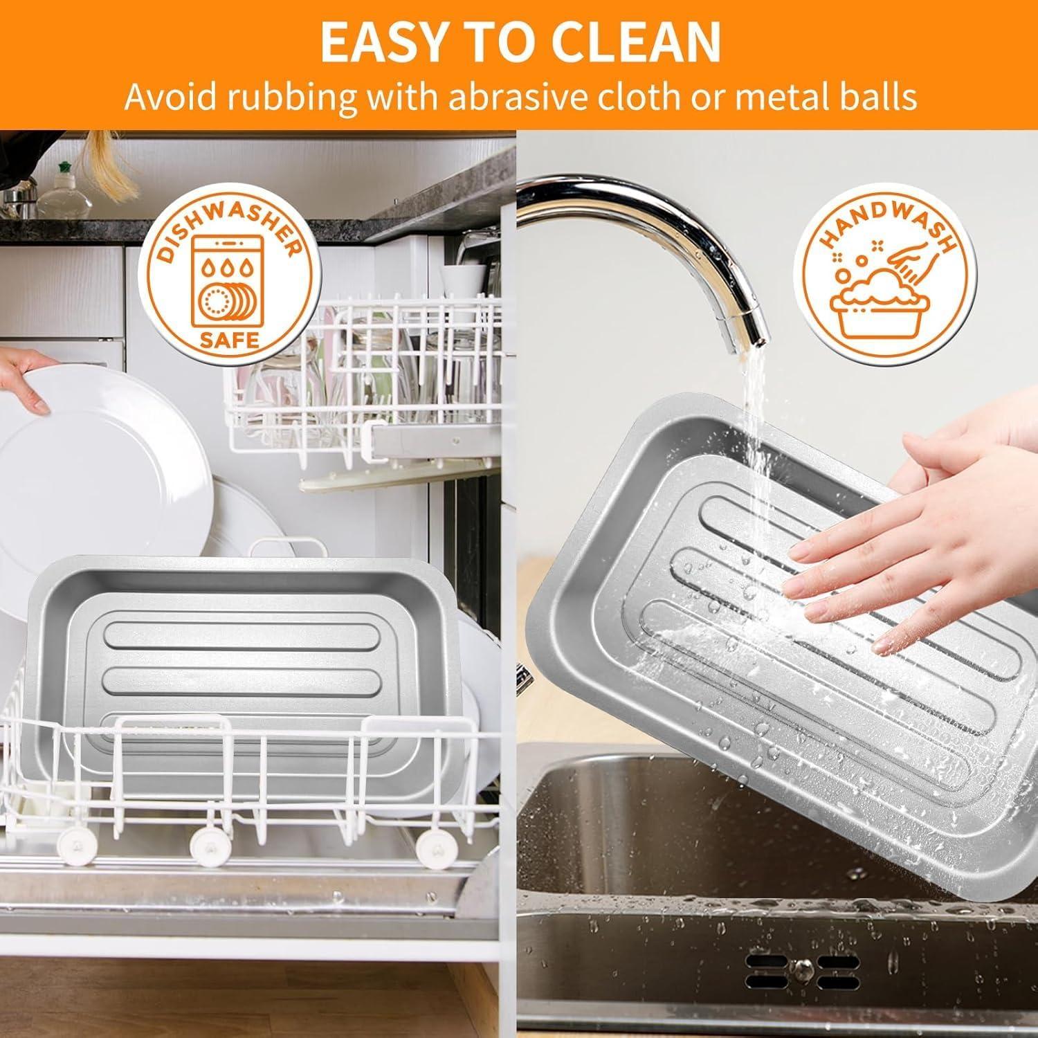 Bandeja de Freidora de Aire Emeril Lagasse 25QT Acero 29.2x17cm