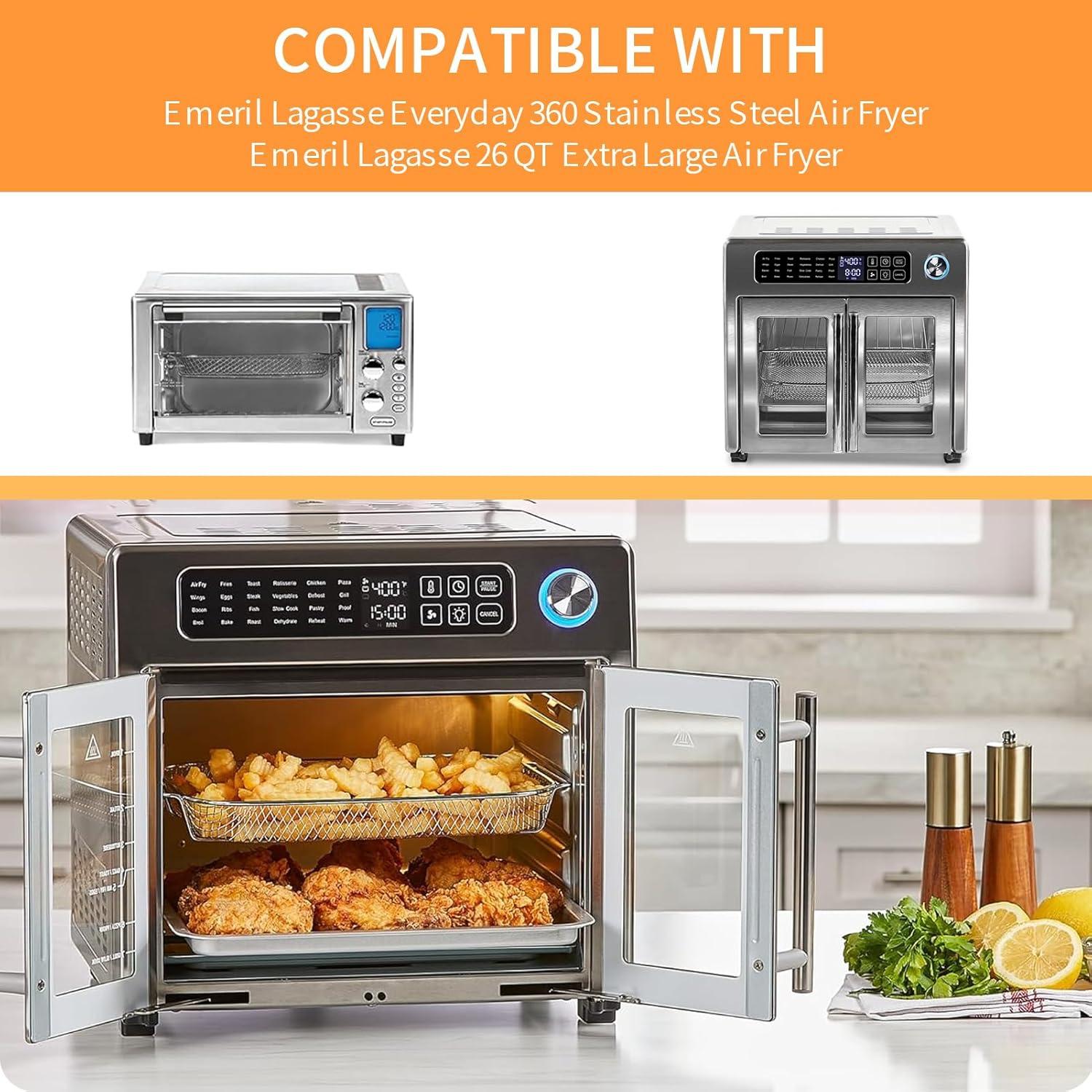 Cesta de Reemplazo para Freidora de Aire Emeril Lagasse 31.75x25.91cm