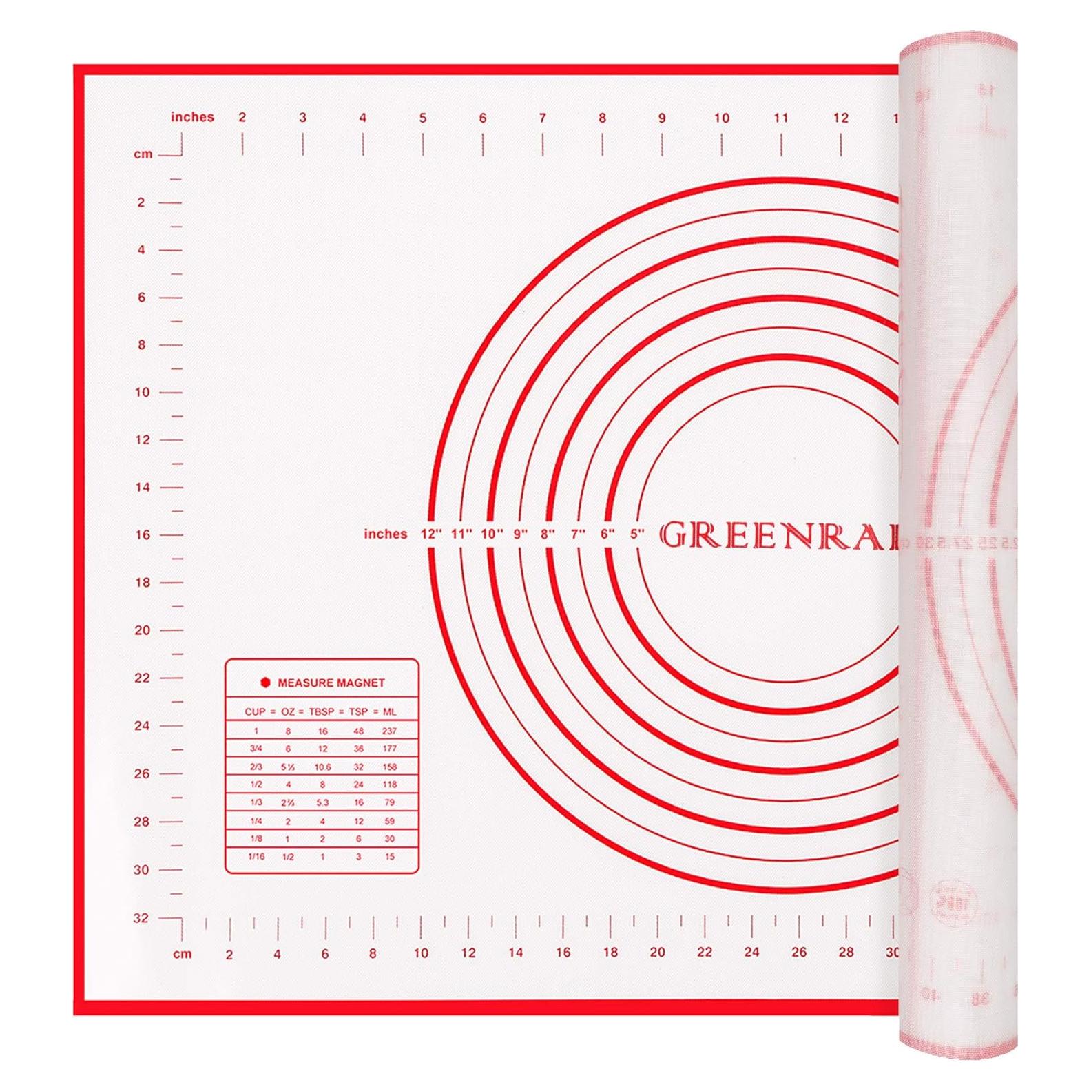 Alfombrilla de Silicona Antiadherente Grande GREENRAIN 61x40 cm