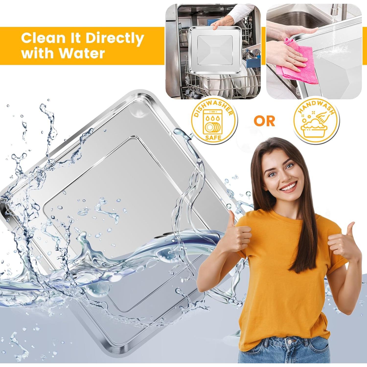 Sartén de Acero Inoxidable para Freidora de Aire Nuwave Bravo 12 en 1