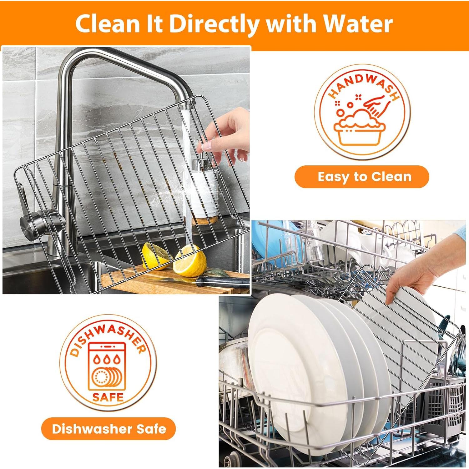 Bandeja de Acero Inoxidable para Horno Tostador Hamilton Beach 32x22 cm