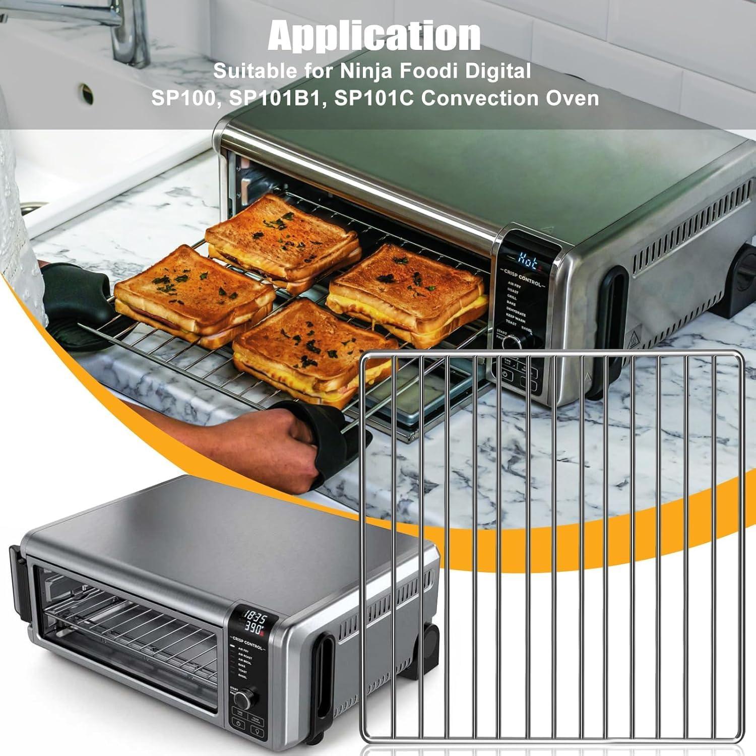 Rejilla para Freidora de Aire Ninja Foodi 10 en 1 34x34cm Acero Inox