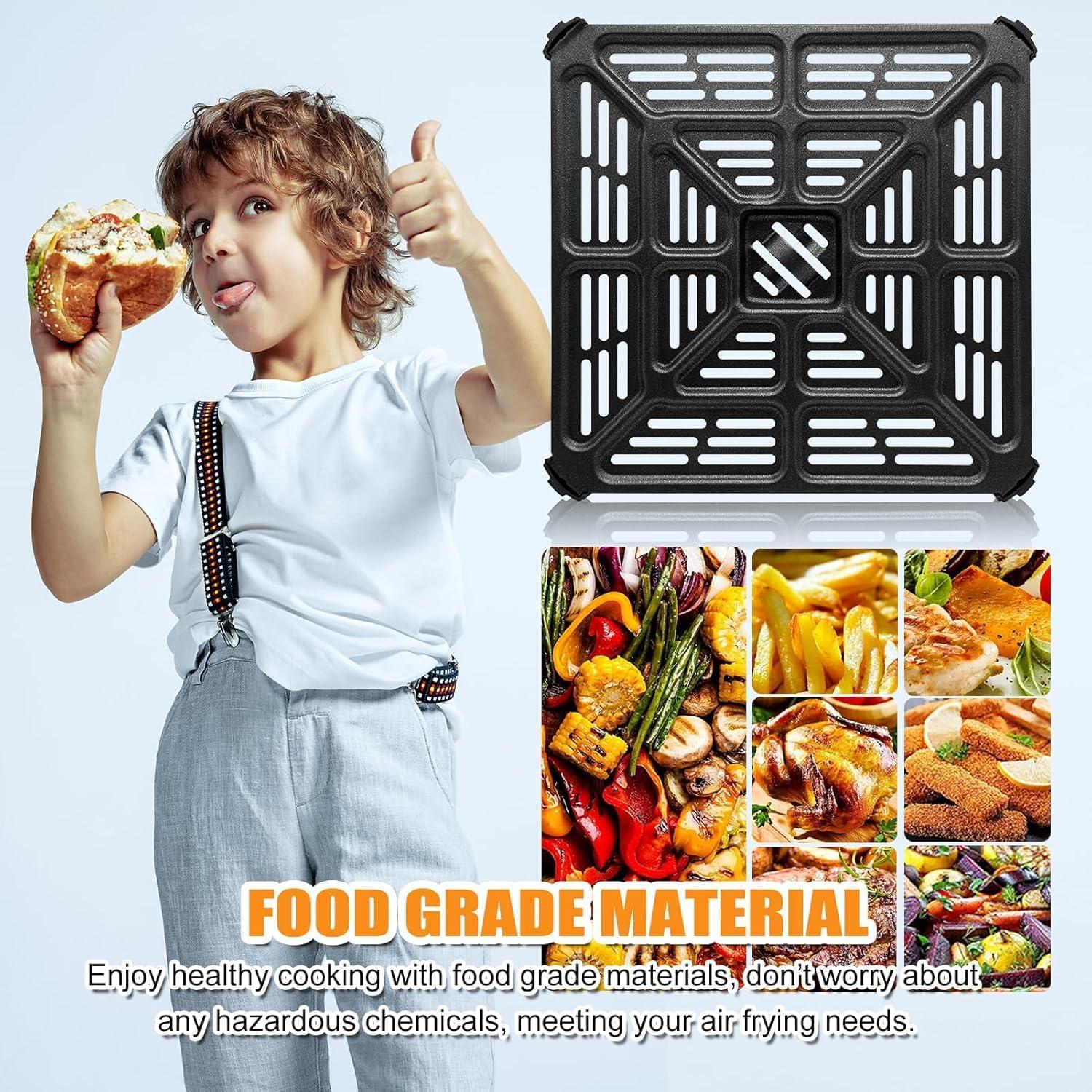 Bandeja de Acero Inoxidable para Horno de Aire Cuisinart 6QT