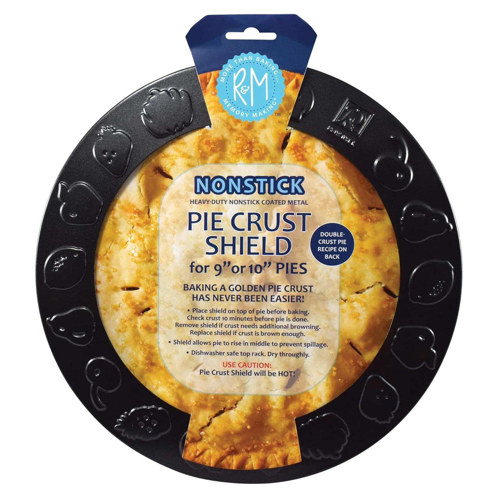 Escudo de Corteza de Pastel Antiadherente R&M 10" Redondo