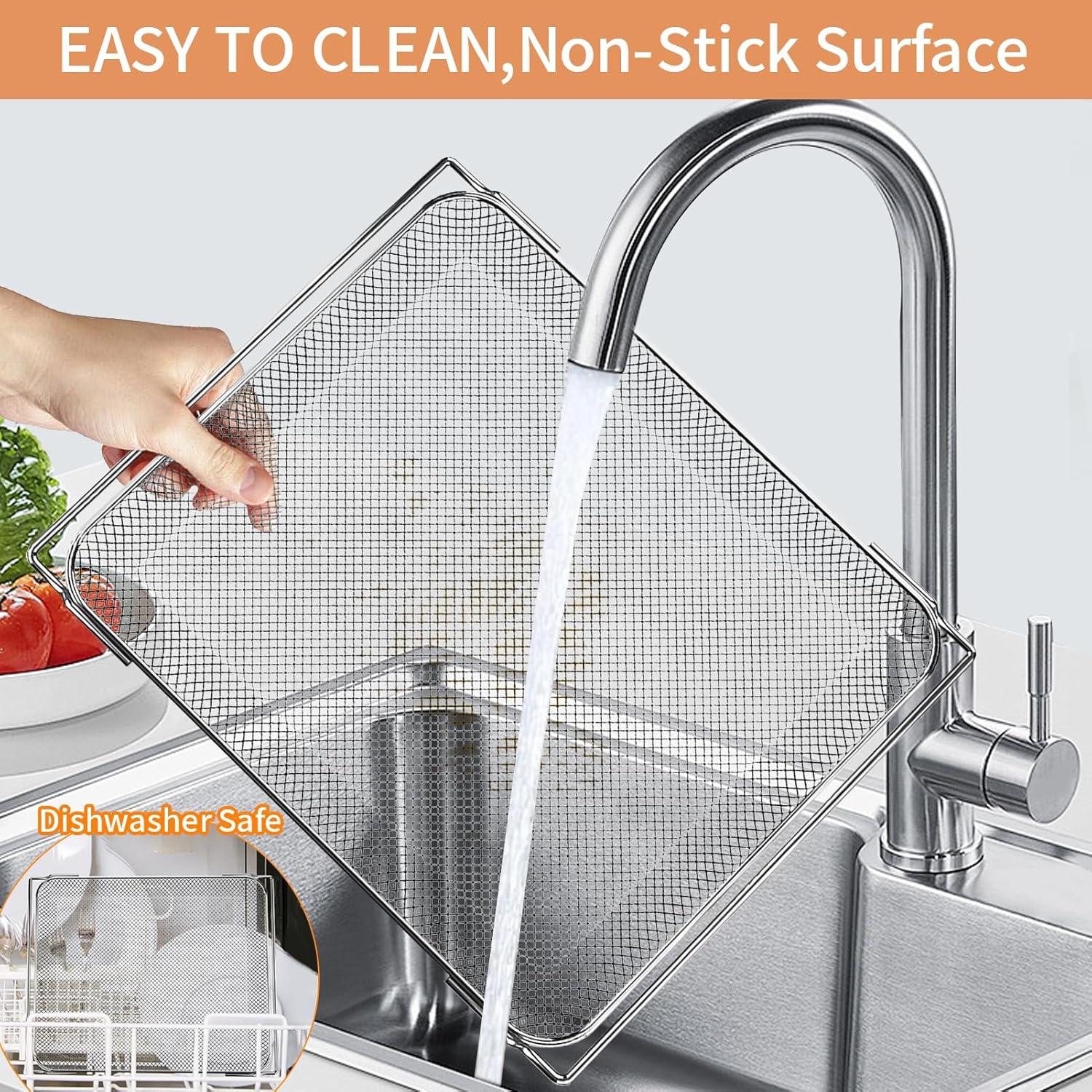 Cesta Doble Inteligente Ninja 33x32 cm Acero Grado Alimenticio