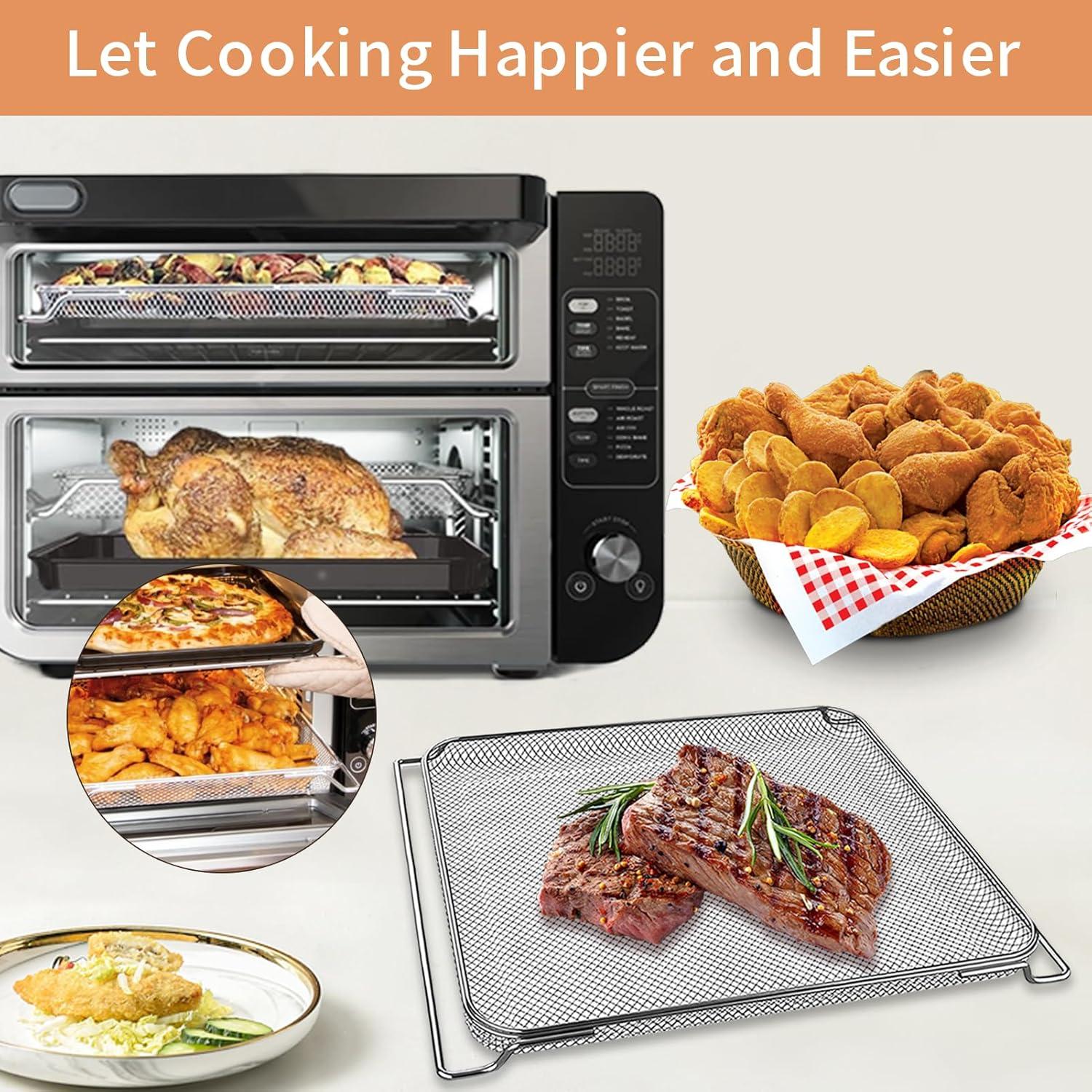 Cesta Doble Inteligente Ninja 33x32 cm Acero Grado Alimenticio