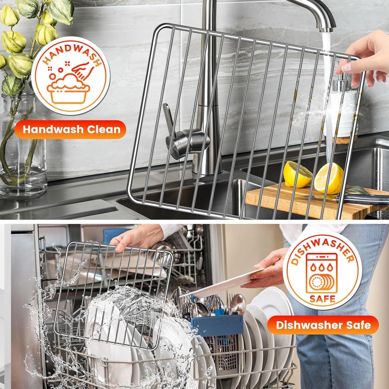 Rejilla de Alambre GWBSXM para AirFryer 31.5x25.4cm Acero Inoxidable