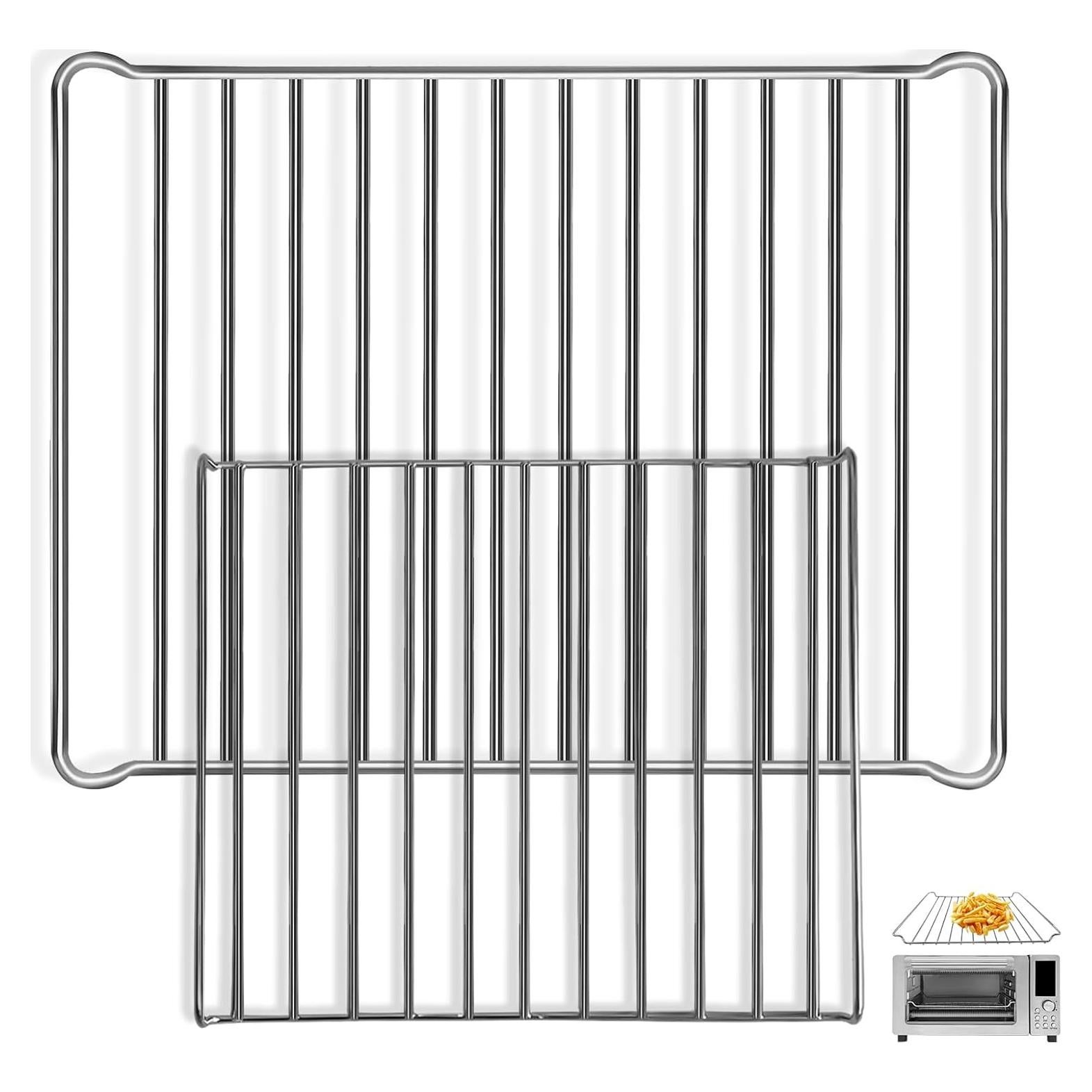 Rejilla de Horno de Aire GWY Acero Inoxidable 33x27 cm - 2 Piezas