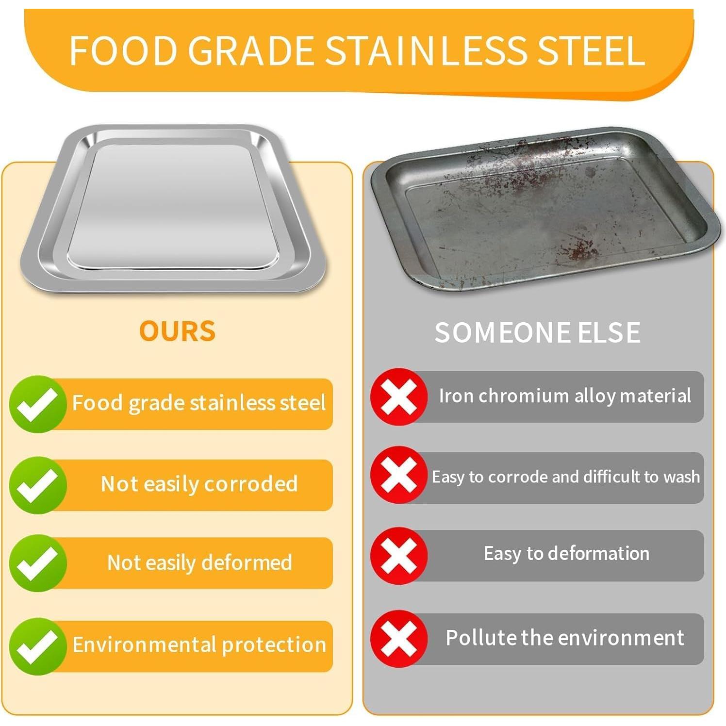 Bandeja de Freidora de Aire GCQ para Emeril Lagasse 26 QT 31.75x28.7 cm