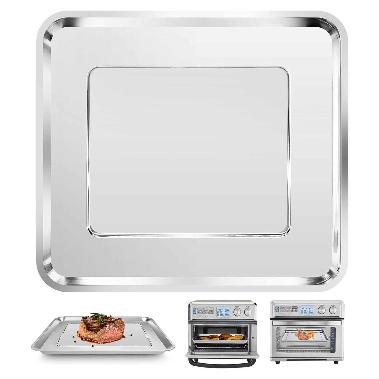 Cesta de Acero para Freidora de Aire Cuisinart TOA-95 36.8x29.5cm