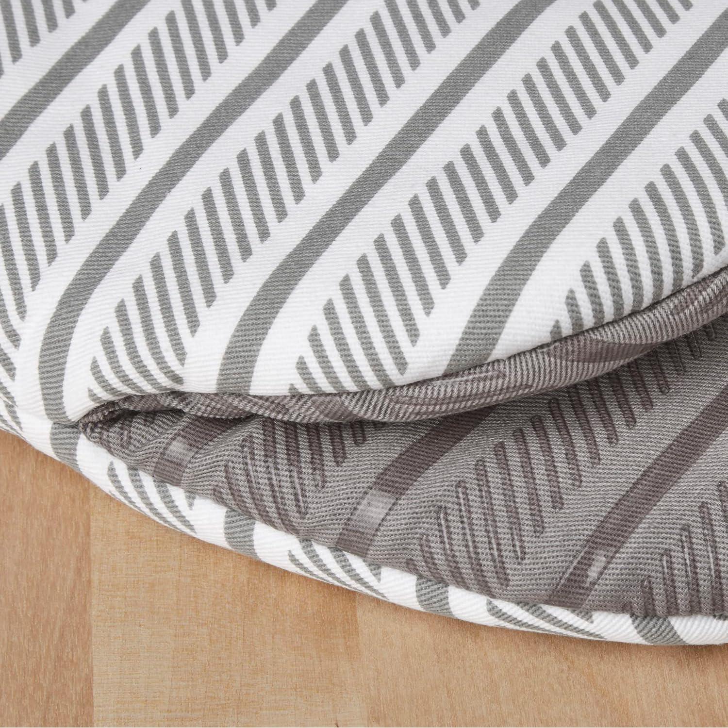 Juego de 2 Manoplas de Horno Mini KitchenAid Albany Gris 14x20cm