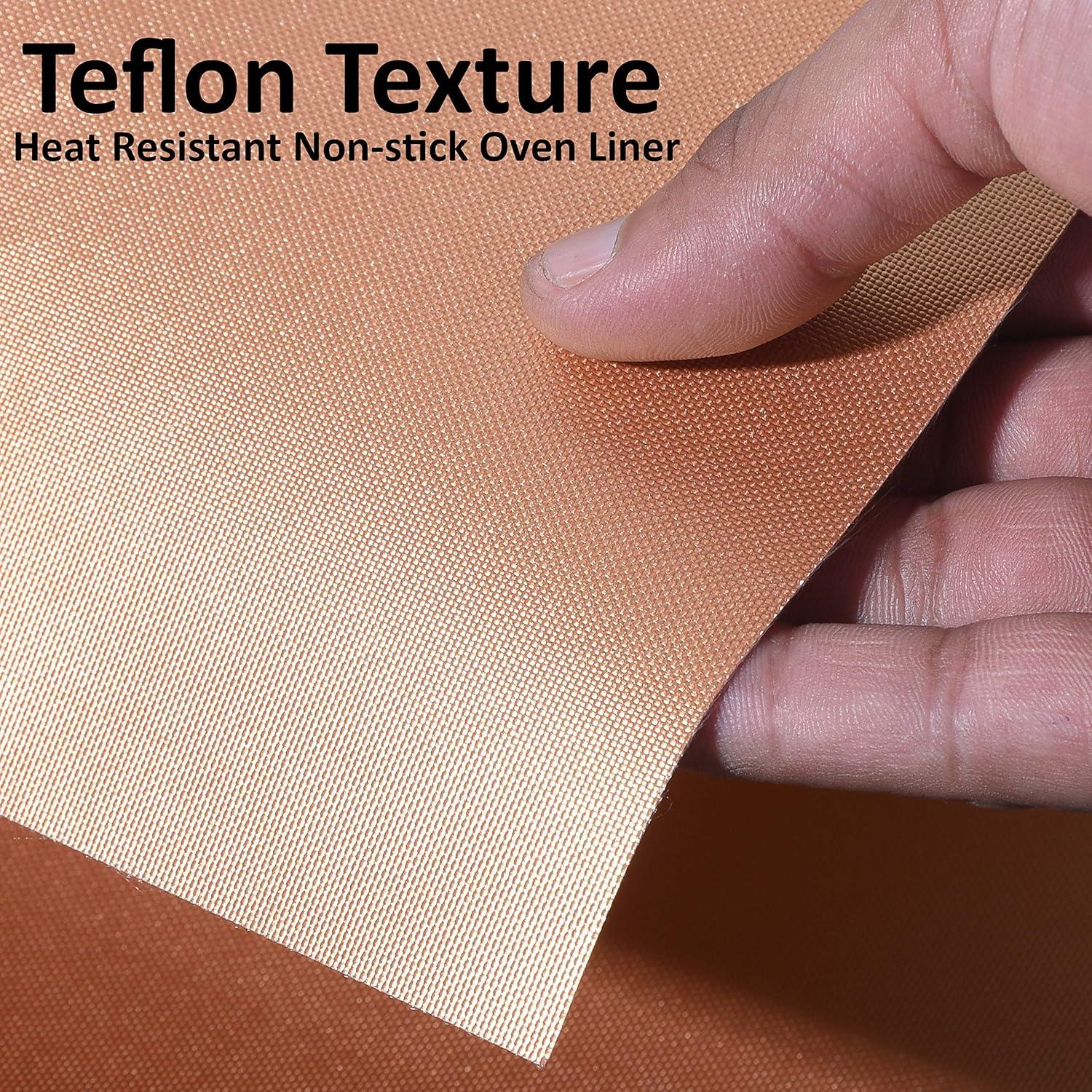 Forro de Horno Reutilizable EMAANIA 3 Paquetes Cobre 58.4x41.3cm