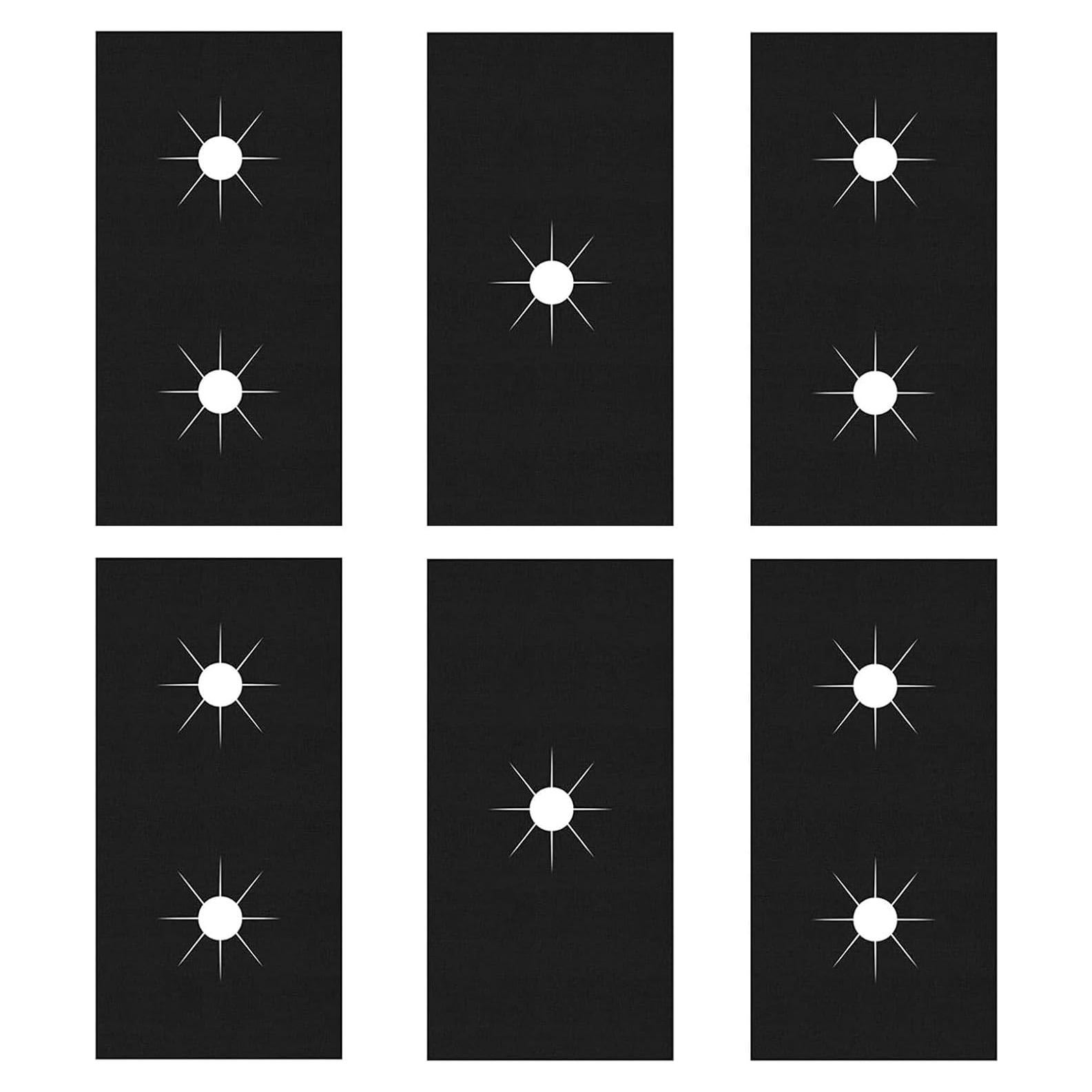 Juego de 3 Protectores para Estufas de Gas Auoiian - Resistentes al Calor