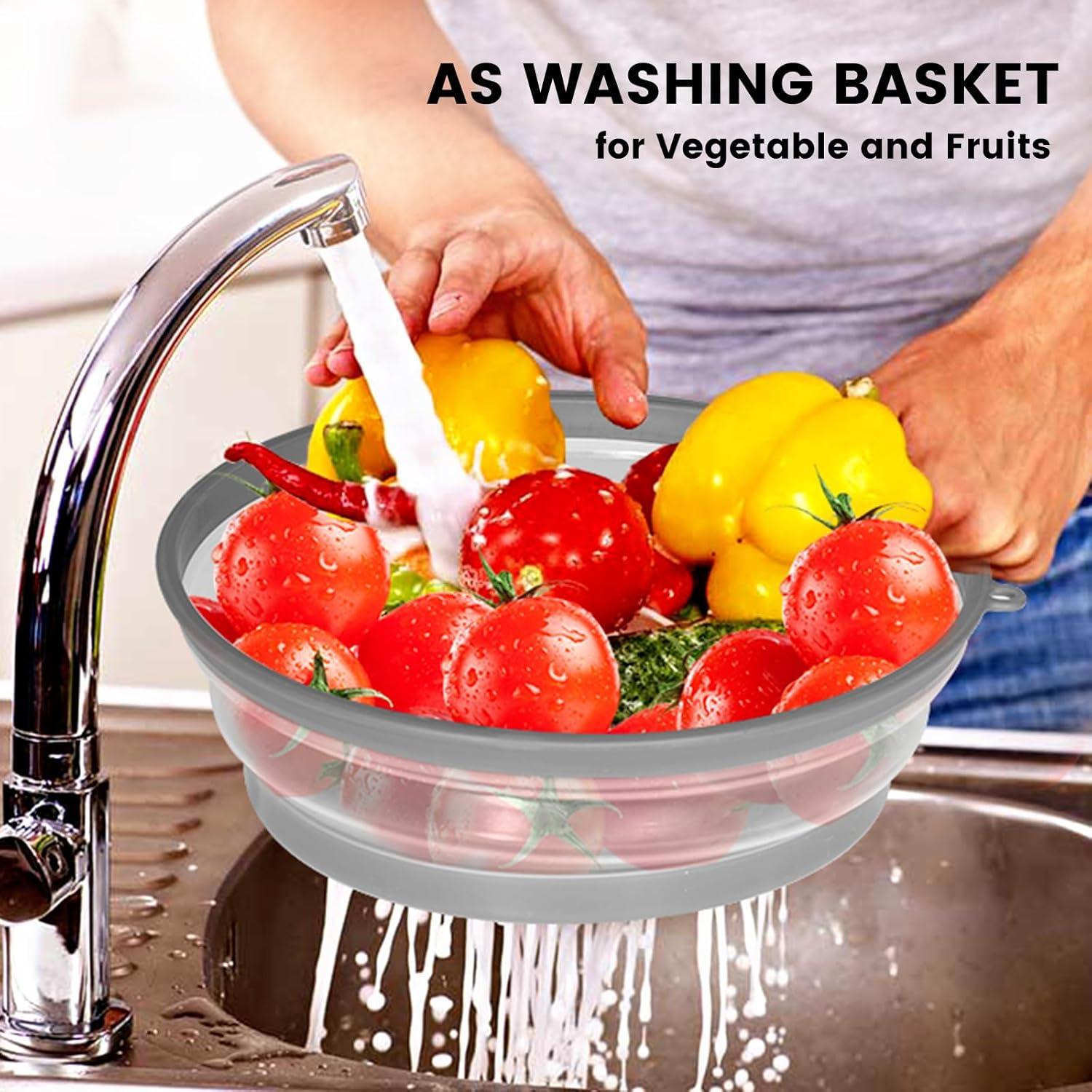 Cubierta para Microondas CasaCulina 2 en 1 Gris 25.4 cm