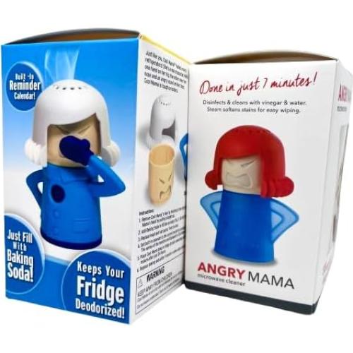 Limpiador de Vapor Angry Mama y Desodorante Cool Mama 2 PCS