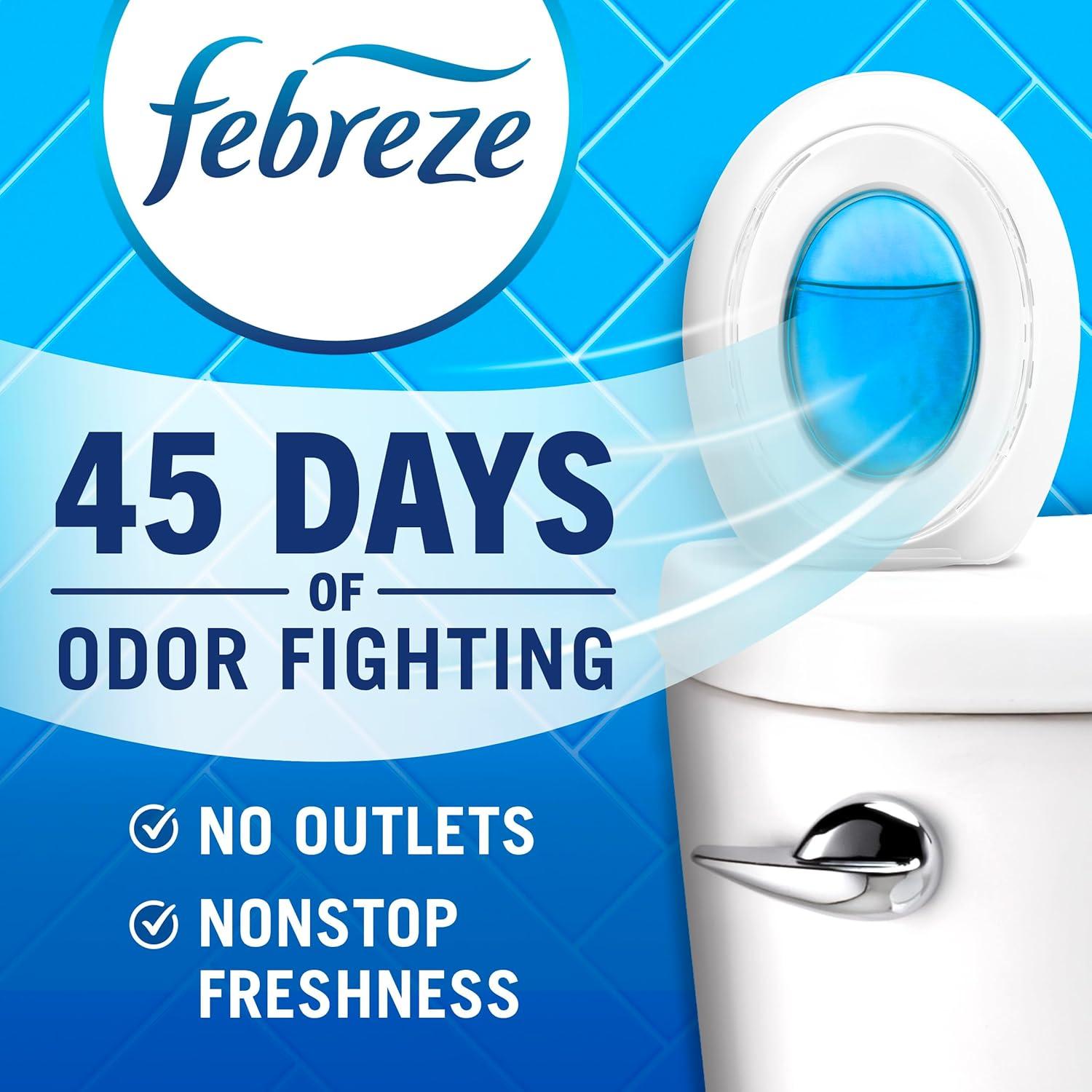 Ambientador Febreze Small Spaces 4 Unidades - Combate Olores