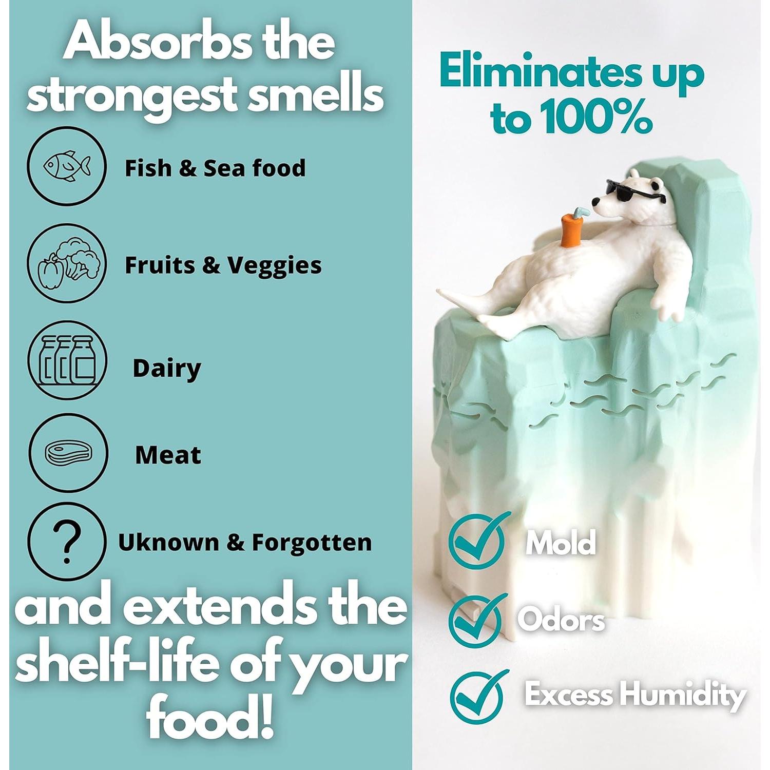 Desodorante de Nevera Joe Snow - Contenedor Bicarbonato 110g