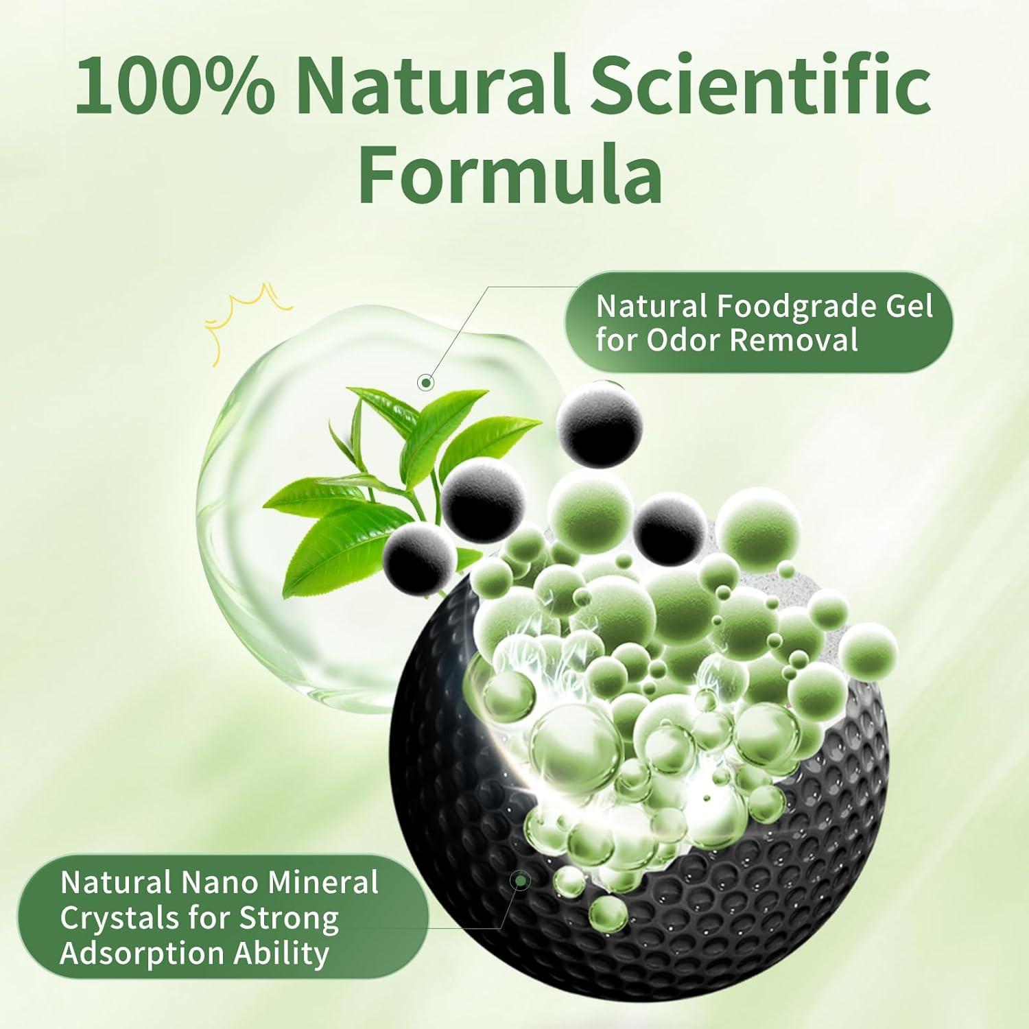 Desodorante de Refrigerador 2 en 1 Gresource, Eliminador Natural