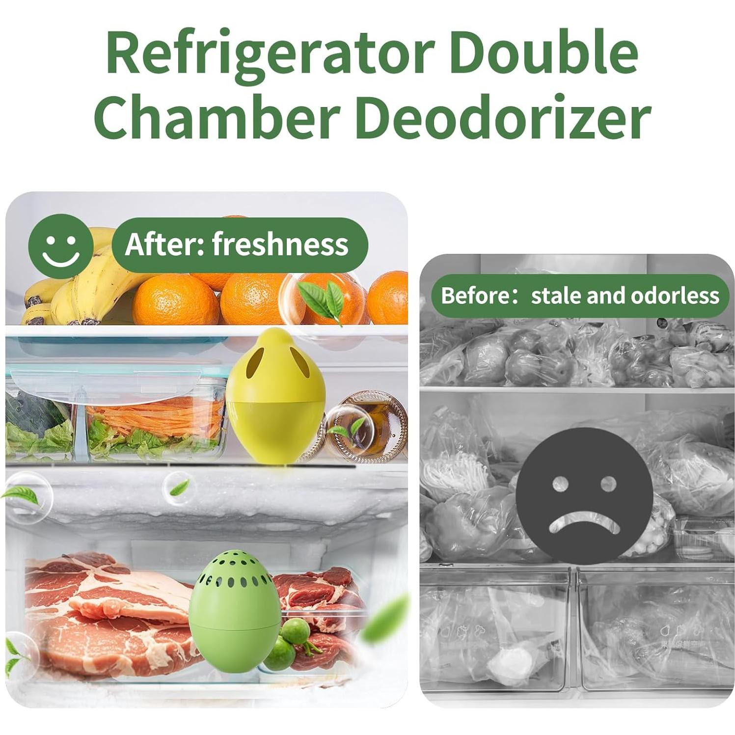 Desodorante de Refrigerador 2 en 1 Gresource, Eliminador Natural