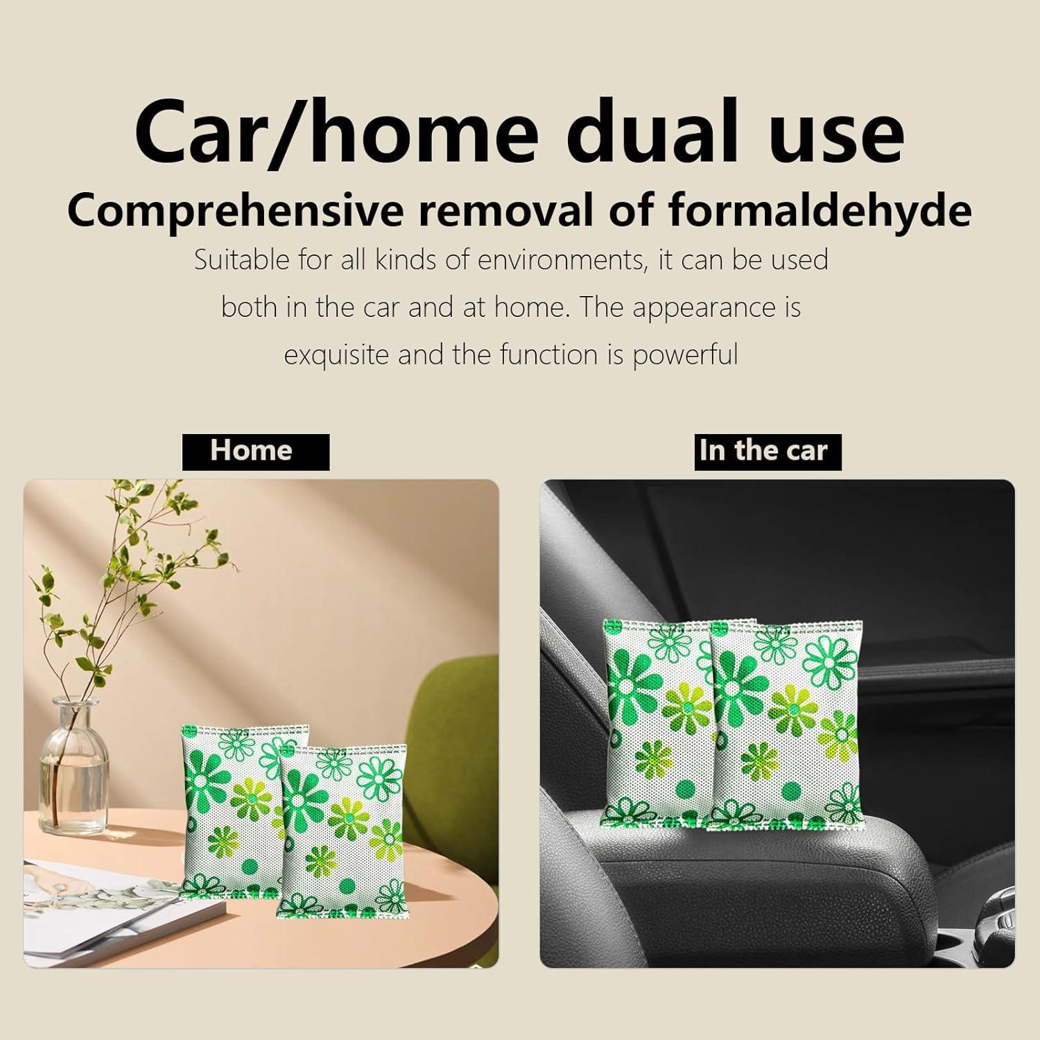 Paquete de 12 Absorbentes de Olores KaiCarnte 50g Carbón Activado