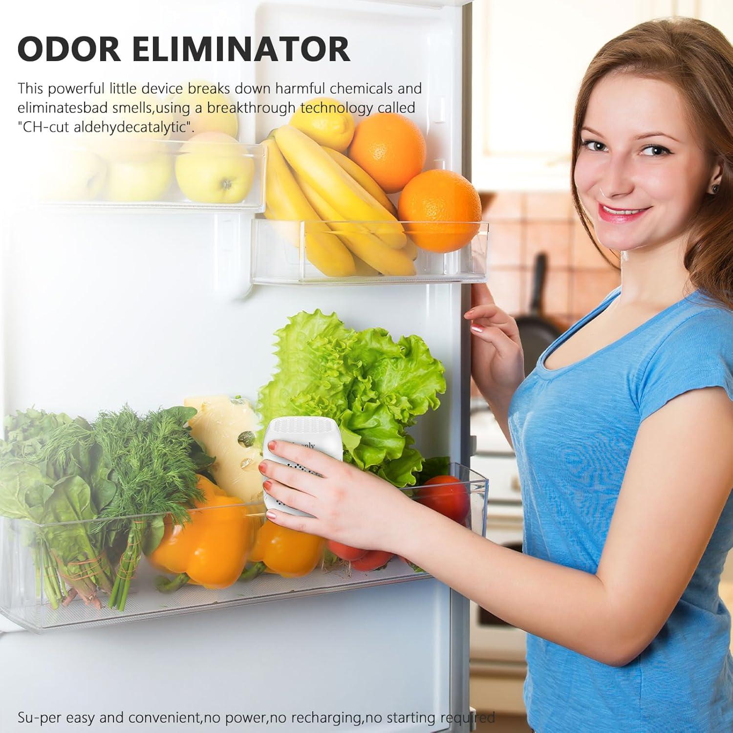 Desodorante para Refrigerador VERONLY, Carbón Activado, Blanco