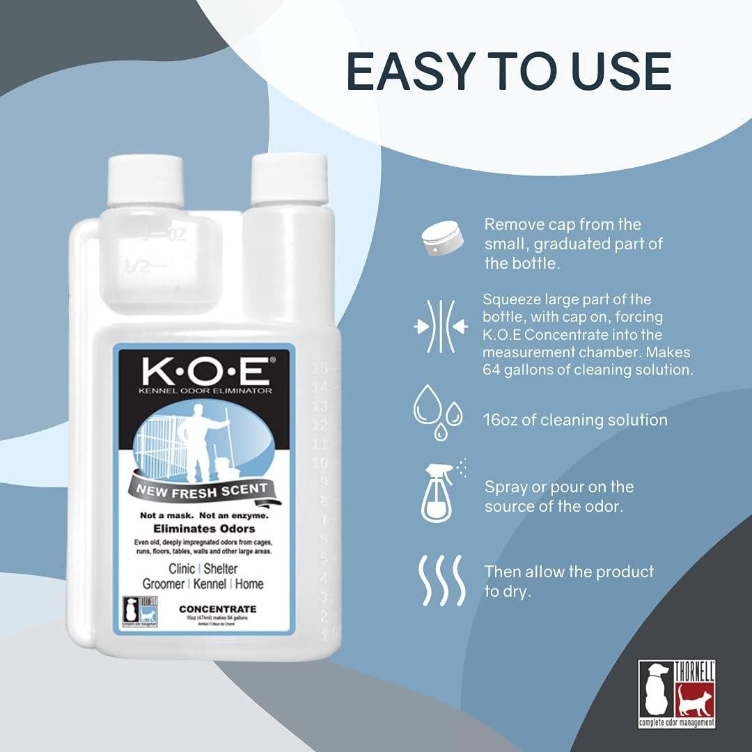 K.O.E Eliminador de Olores Concentrado Aroma Fresco 1L Thornell