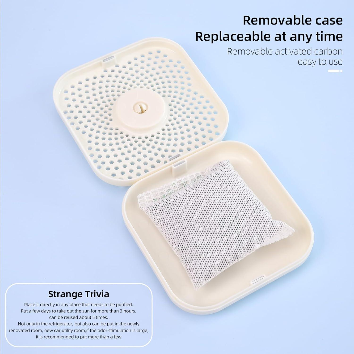 Desodorante de Nevera ZenAir 6 Unidades Carbón Activado