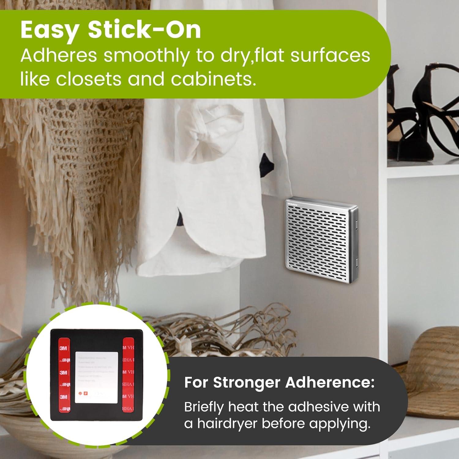 Desodorante de Refrigerador Acero Inoxidable H-Q9M 10 Años