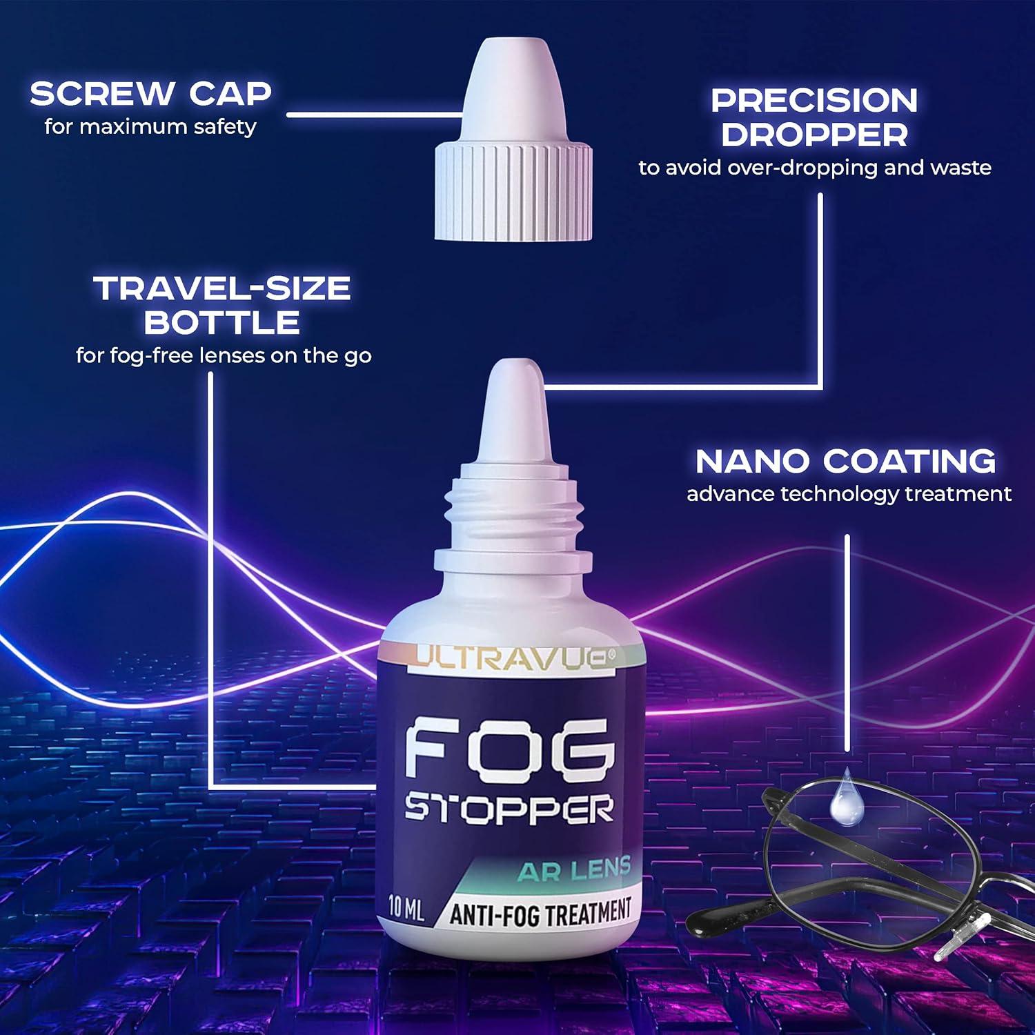 Gotas Antiempañantes Fog Stopper - Efectivas para Lentes y Pantallas