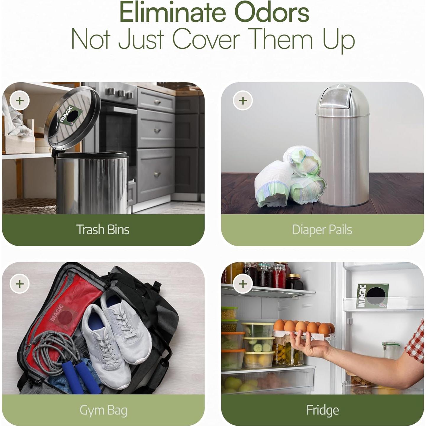 Eliminador de Olores de Basura BioStrike - Carbón Activado 2 Unidades