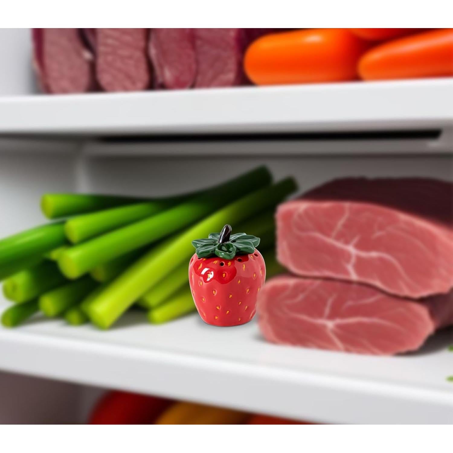 Soporte de Bicarbonato de Sodio Cerámica dgudgu Fresa 190g