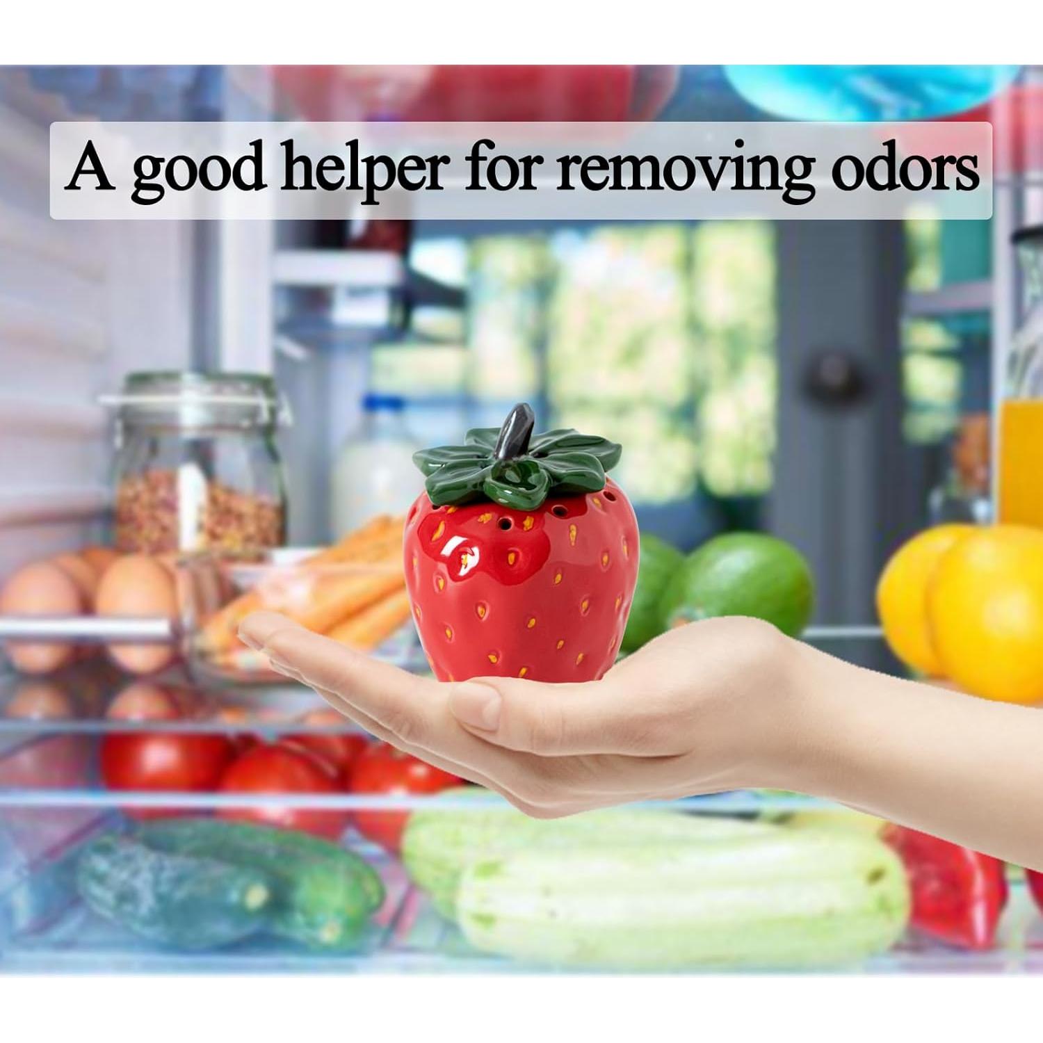 Soporte de Bicarbonato de Sodio Cerámica dgudgu Fresa 190g