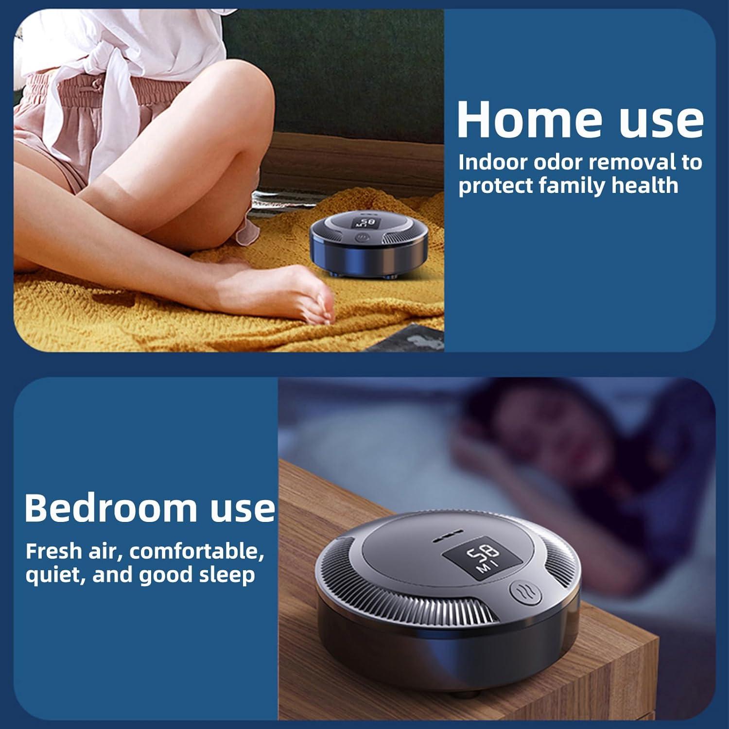 Purificador de Aire Portátil AIRPROSSING T5 Ozono 2400mAh Negro