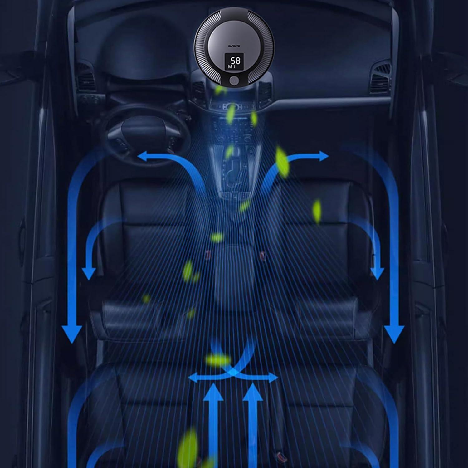 Purificador de Aire Portátil AIRPROSSING T5 Ozono 2400mAh Negro