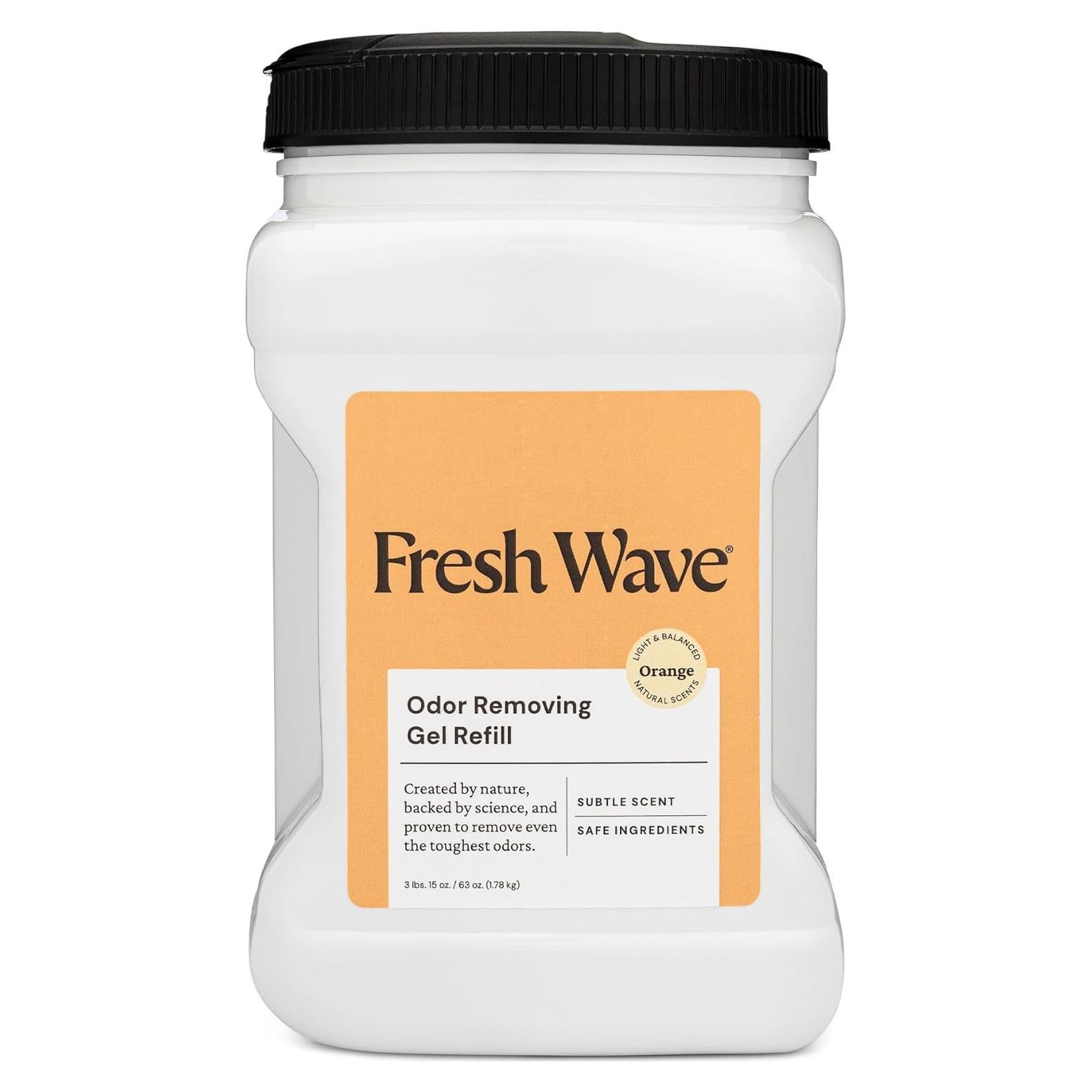 Recarga Gel Eliminador de Olores Fresh Wave Naranja 1.89 L