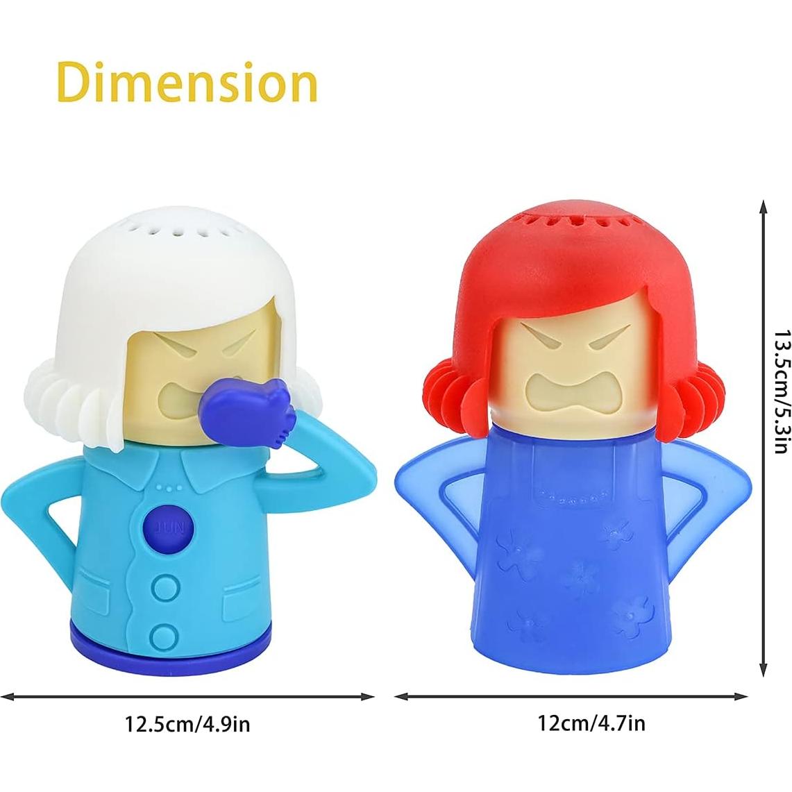 Limpiador de Microondas Angry Mama y Absorbente Chilly Mama 2 PCS