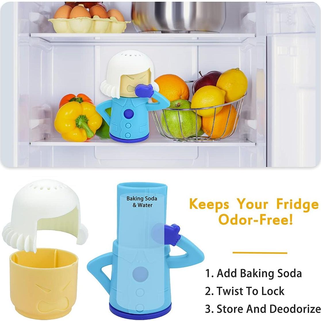 Limpiador de Microondas Angry Mama y Absorbente Chilly Mama 2 PCS