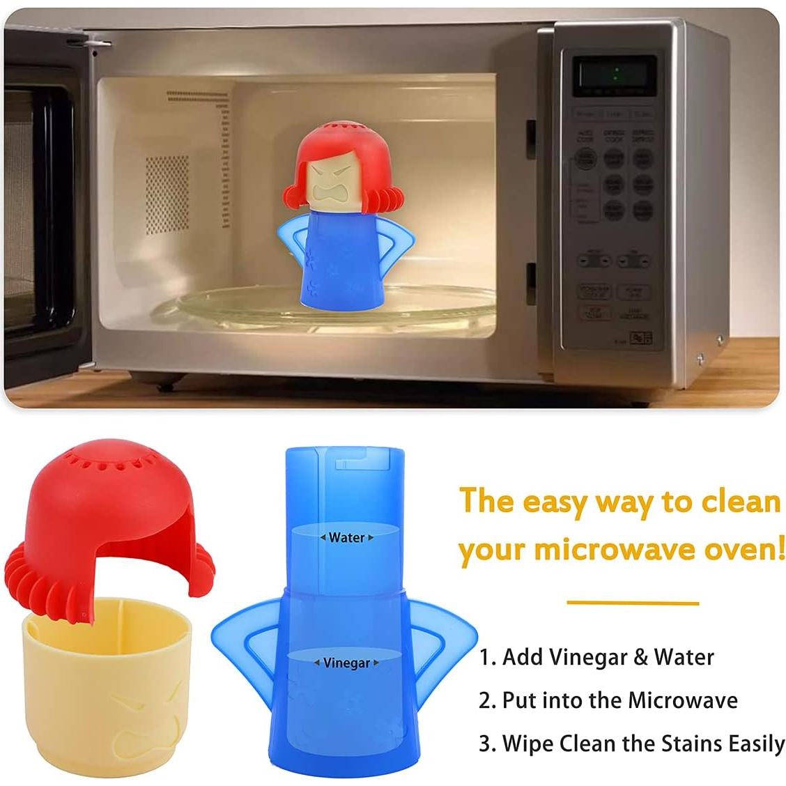 Limpiador de Microondas Angry Mama y Absorbente Chilly Mama 2 PCS