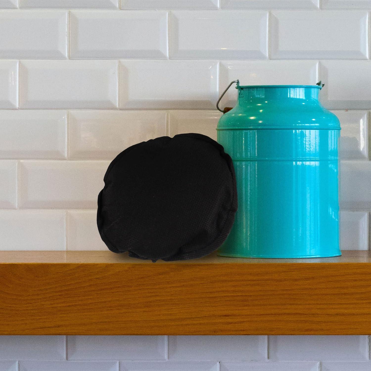 Purificador de Aire de Carbón Activado ThinkBamboo 4 Piezas Negro