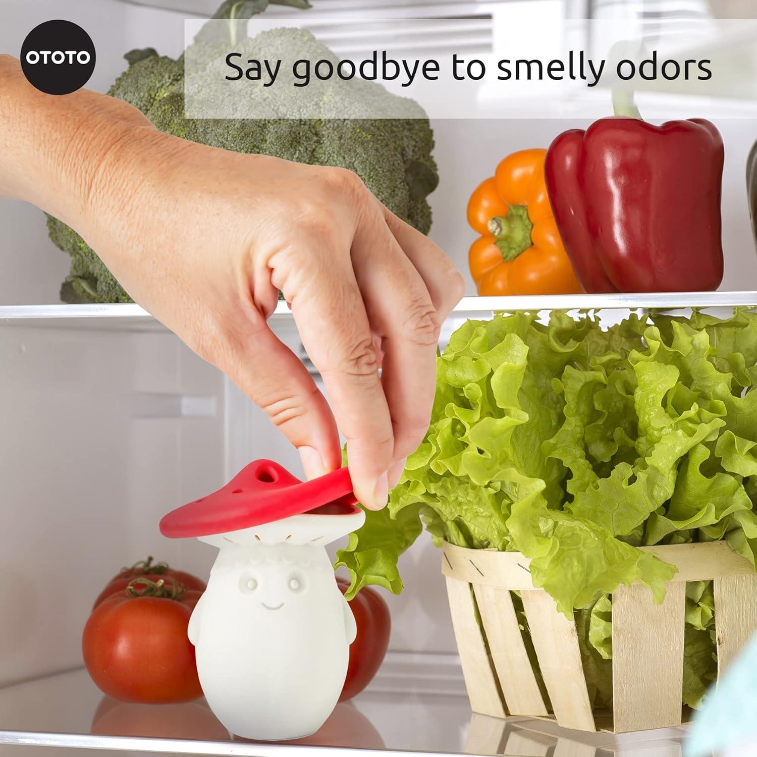 Paquete de 2 Espátulas de Tarro y Desodorante de Nevera OTOTO