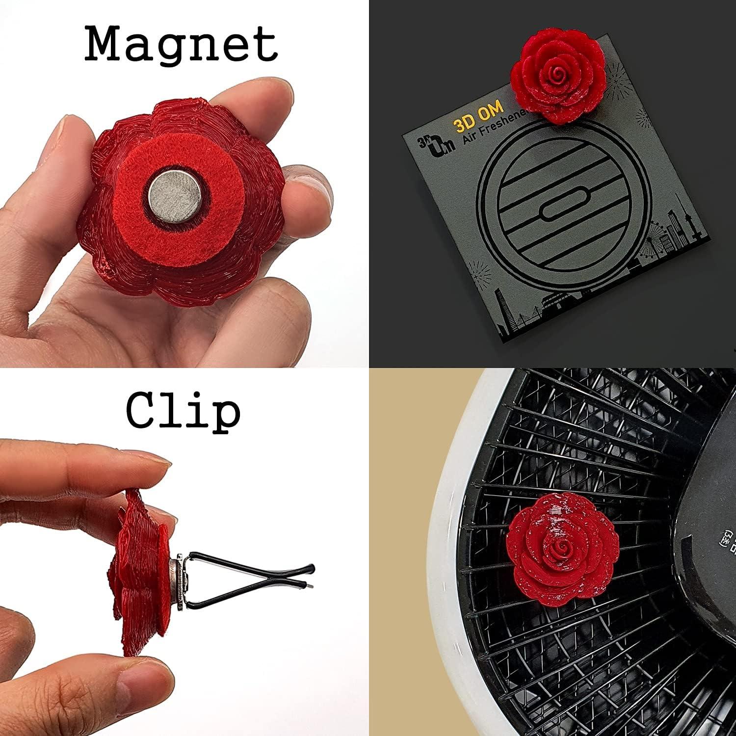 Ambientador 3D OM Rosa para Auto y Hogar - Eco PLA