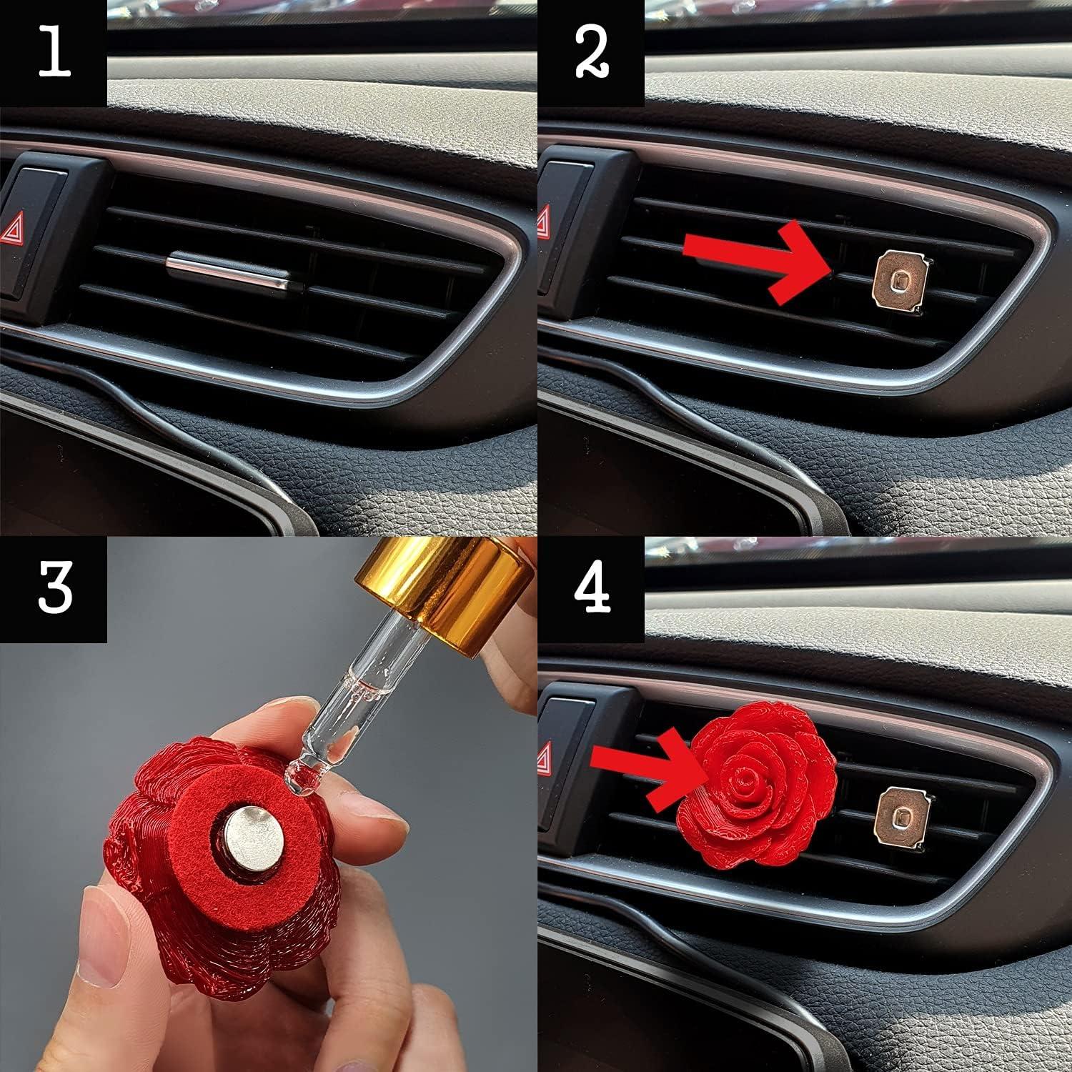 Ambientador 3D OM Rosa para Auto y Hogar - Eco PLA