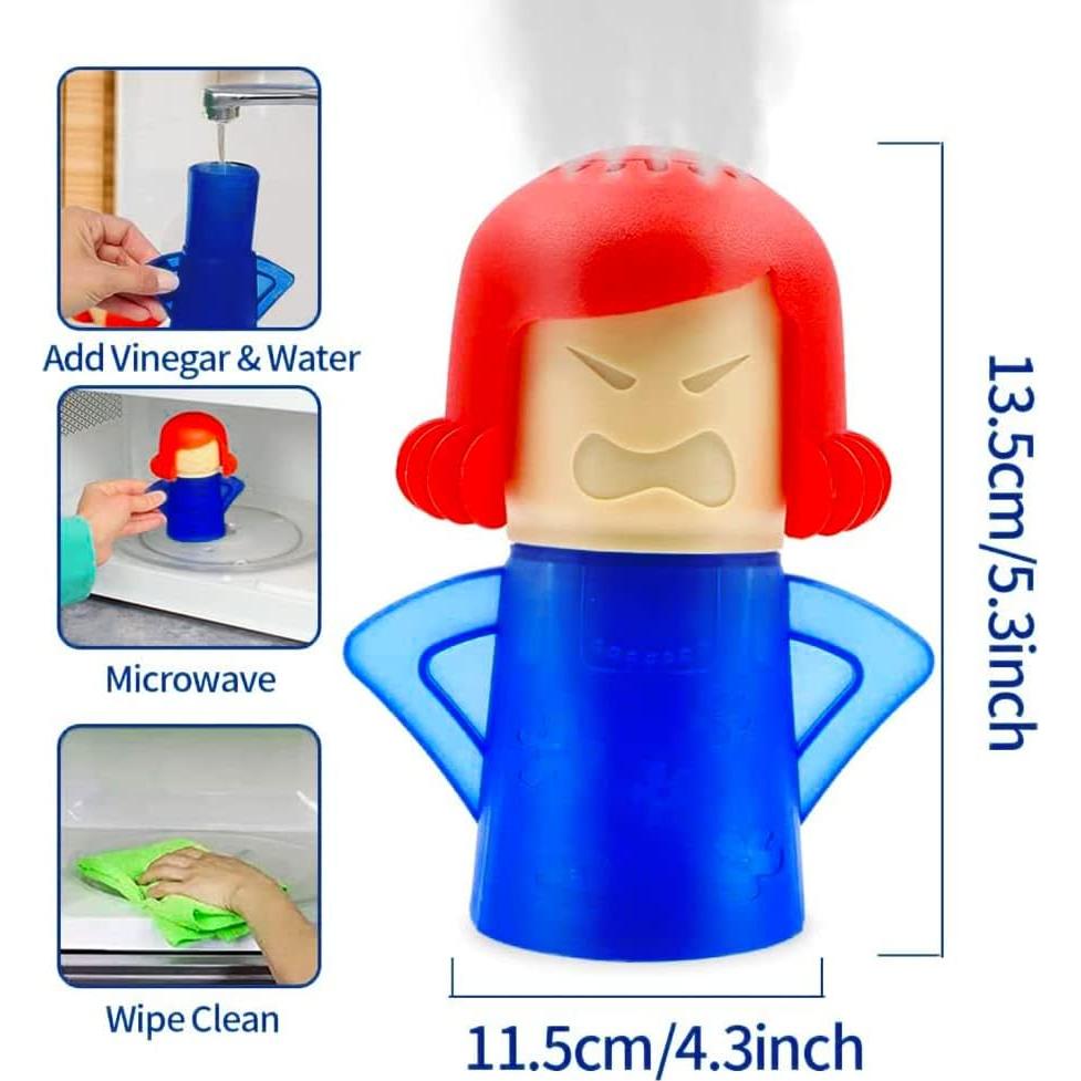 Limpiador de Microondas Abnaok + Desodorante Refrigerador 2PCS